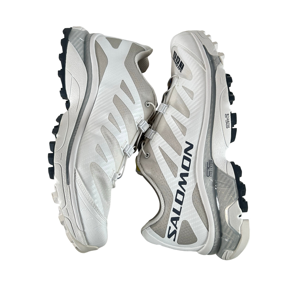 L47133000 Salomon XT-4 OG White Lunar Rock [USED] - 10 M (Used) (No Box)