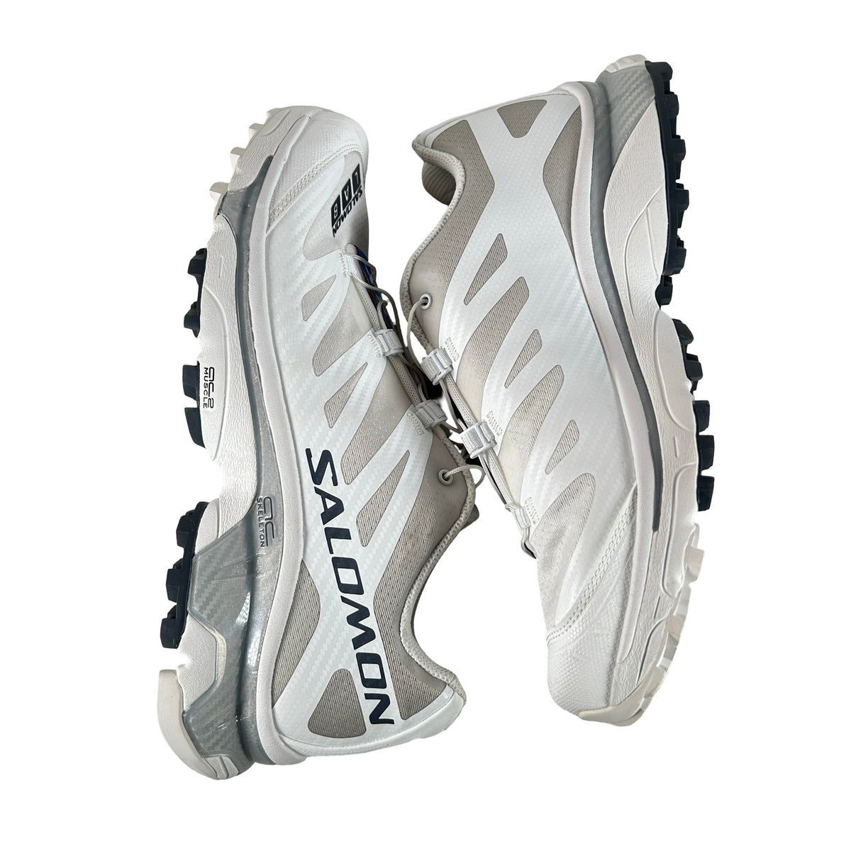 L47133000 Salomon XT-4 OG White Lunar Rock [USED] - 10 M (Used) (No Box)