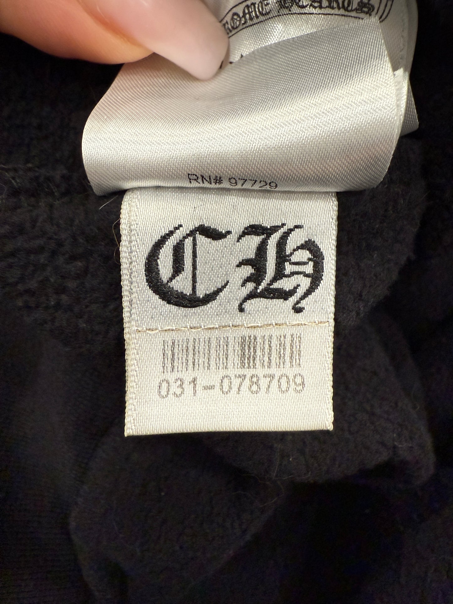 Chrome Hearts Mapplethorpe Hoodie Black [USED] - S (Used)