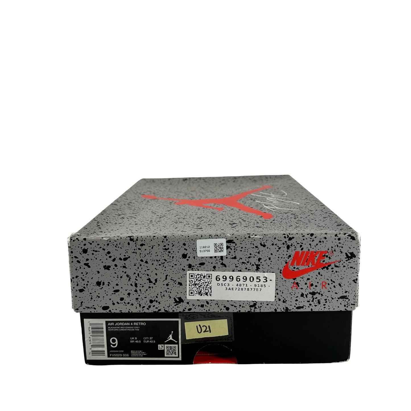 FV5029 006 Jordan 4 Retro Bred Reimagined [USED] - 9 M (Used21)