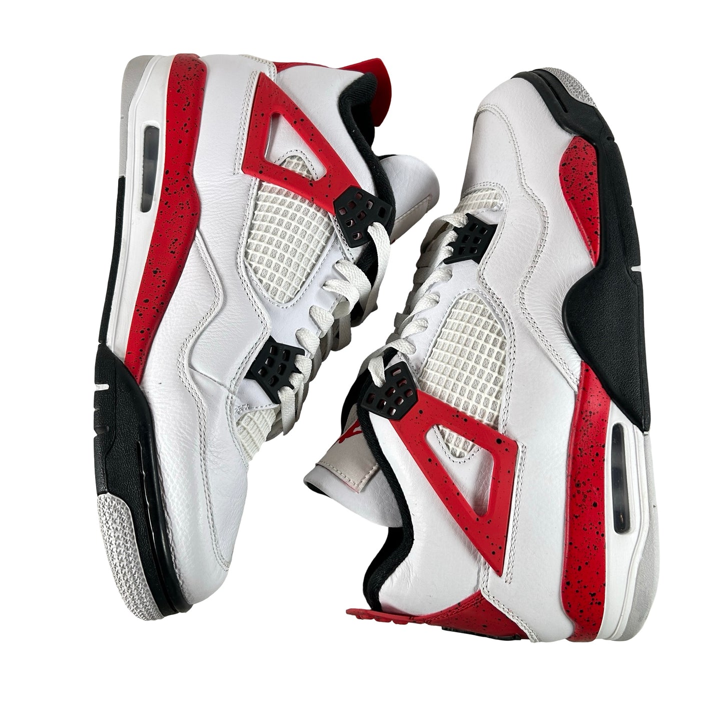 DH6927 161 Jordan 4 Retro Red Cement [USED] - 10 M (Used4) (No Box4)