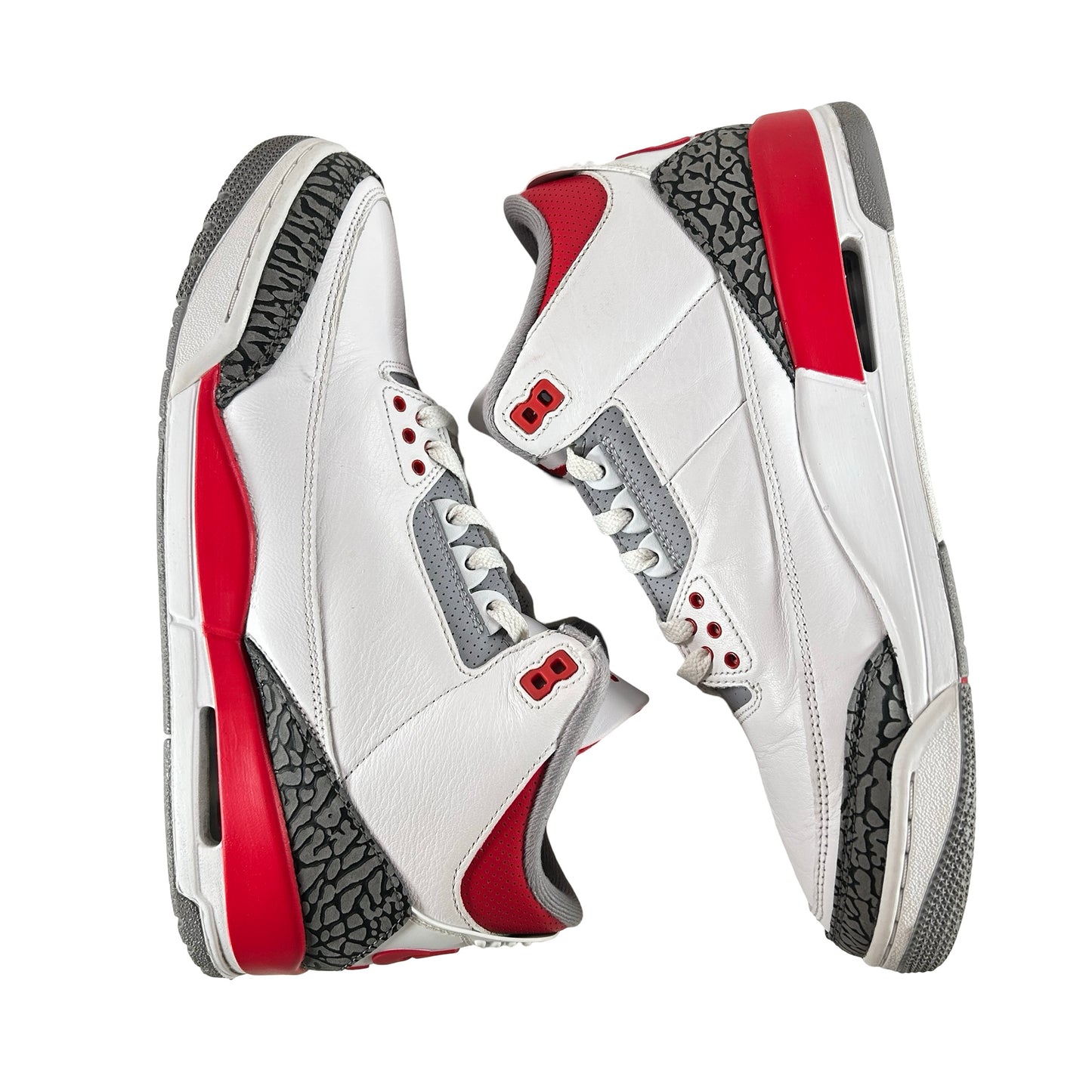 DN3707 160 Jordan 3 Retro Fire Red (2022) [USED] - 11 M (Used10)