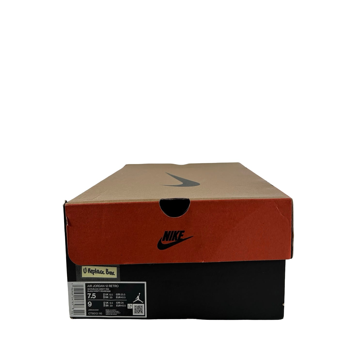 CT8013 116 Jordan 12 Retro Cherry (2023) [USED] - 7.5 M (Used) (Replace Insoles)