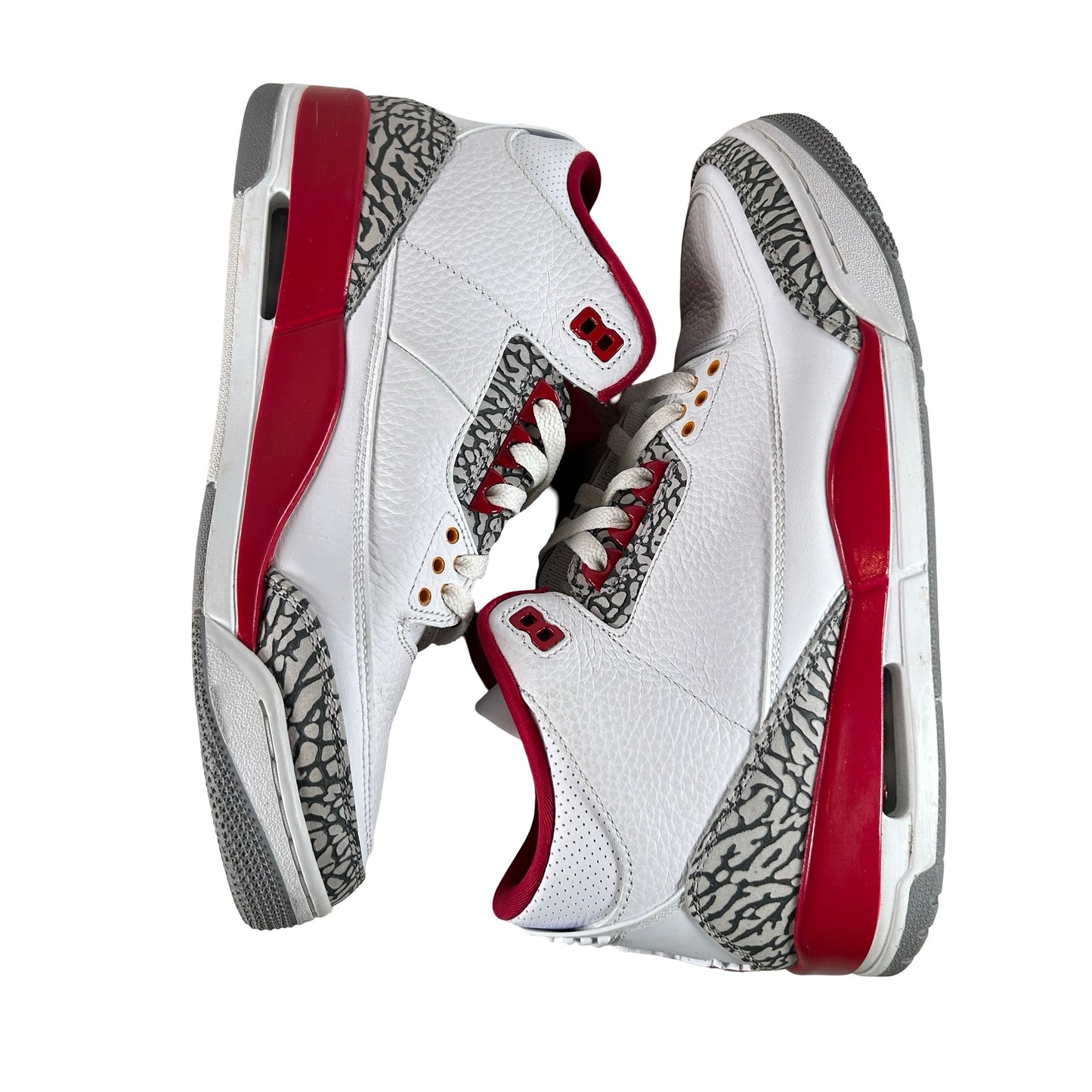 CT8532 126 Jordan 3 Retro Cardinal Red [USED] - 10.5 M (Used2) (No Box2)