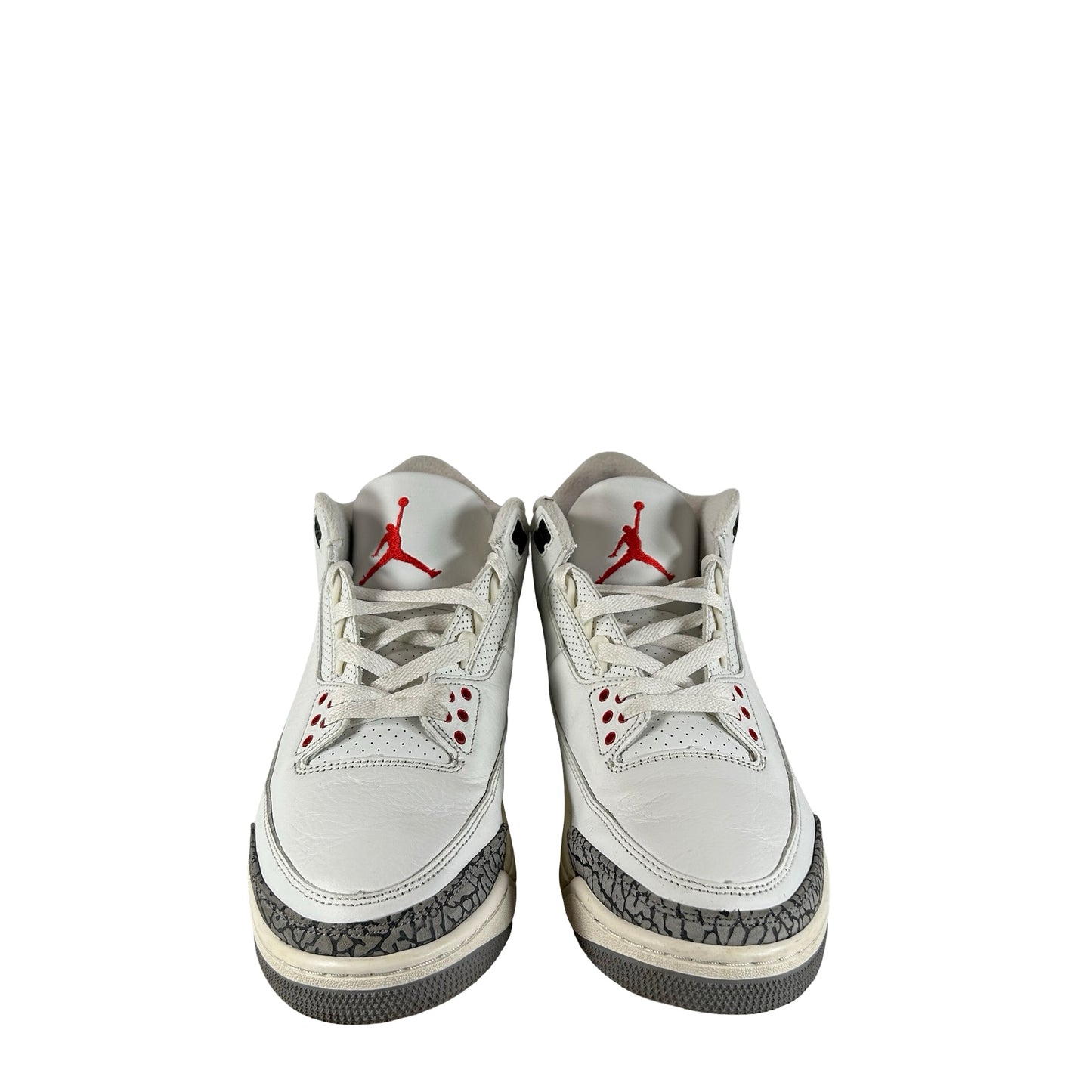 DN3707 100 Jordan 3 Retro White Cement Reimagined [USED] - 9.5 M (Used17)