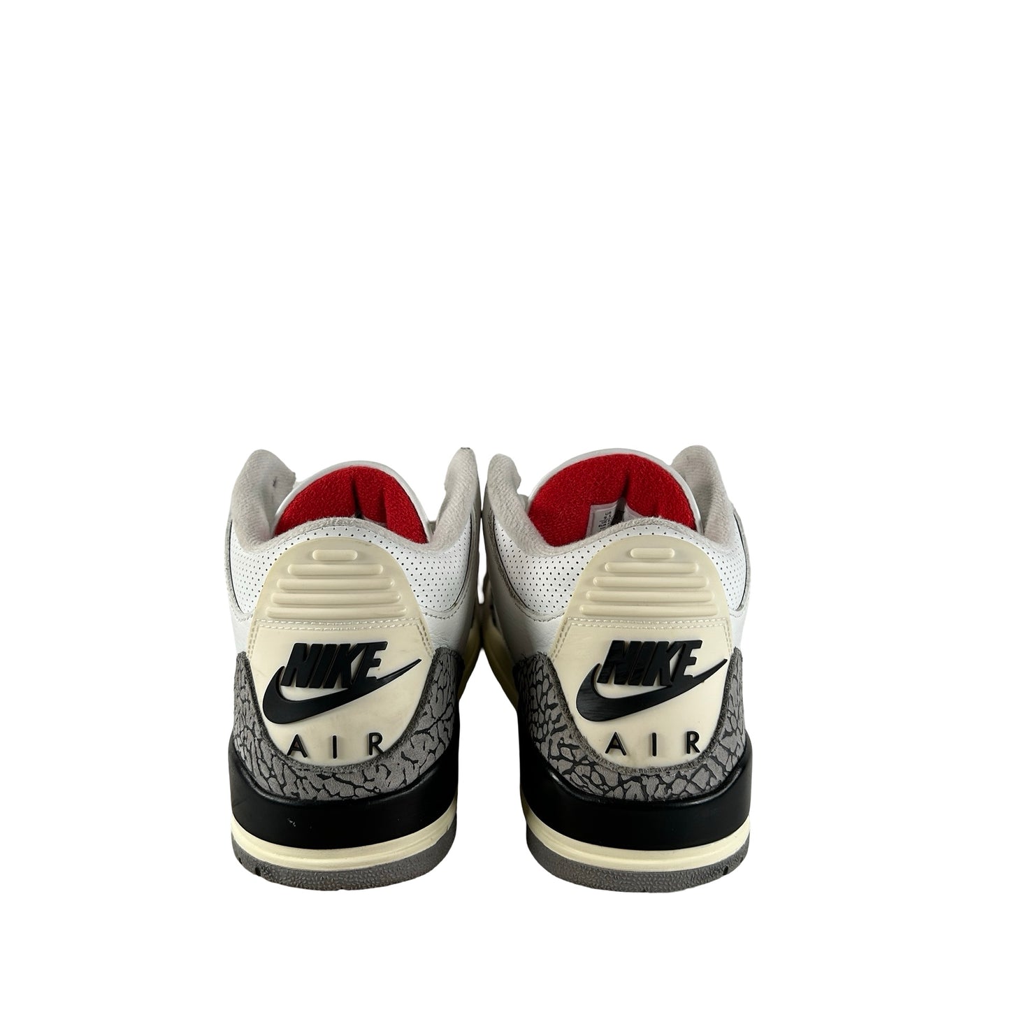 DN3707 100 Jordan 3 Retro White Cement Reimagined [USED] - 9.5 M (Used17)