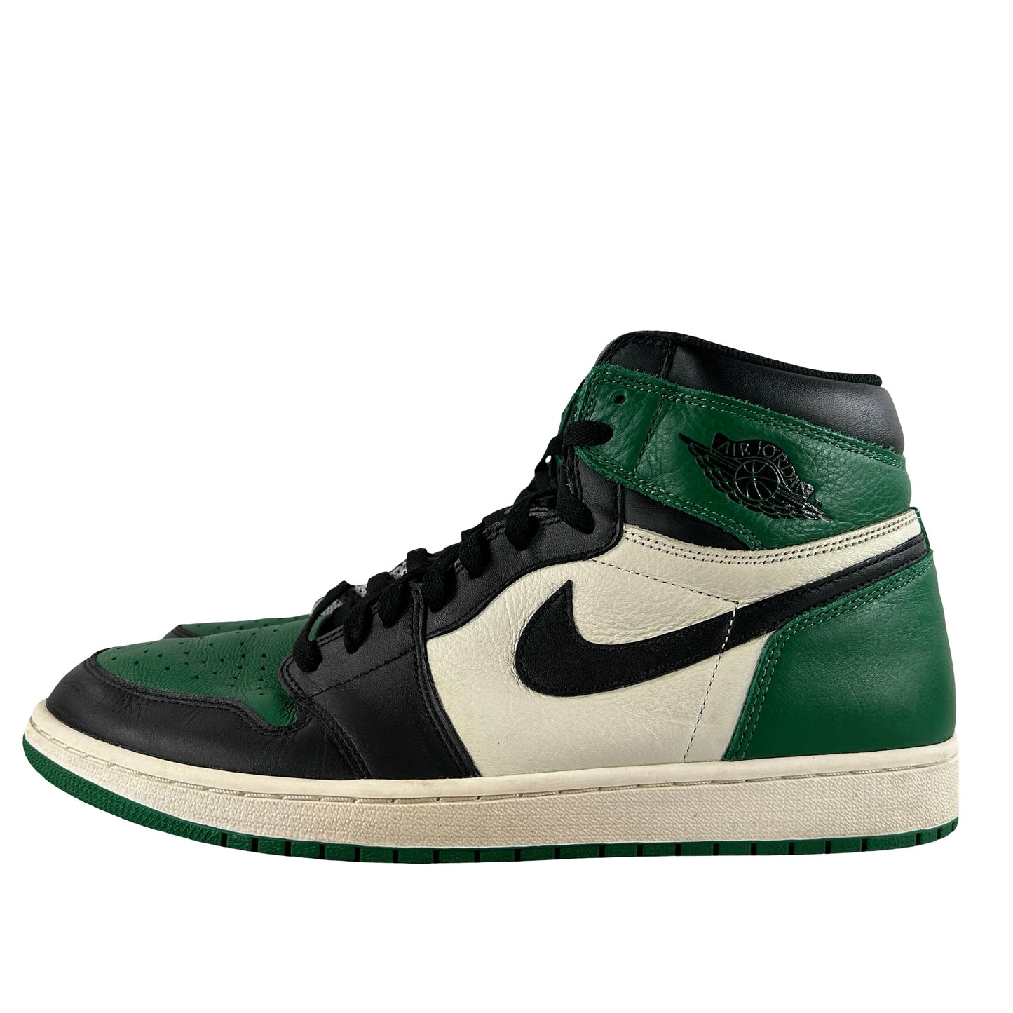 555088 302 Jordan 1 Retro High Pine Green [USED] - 13 M (Used)