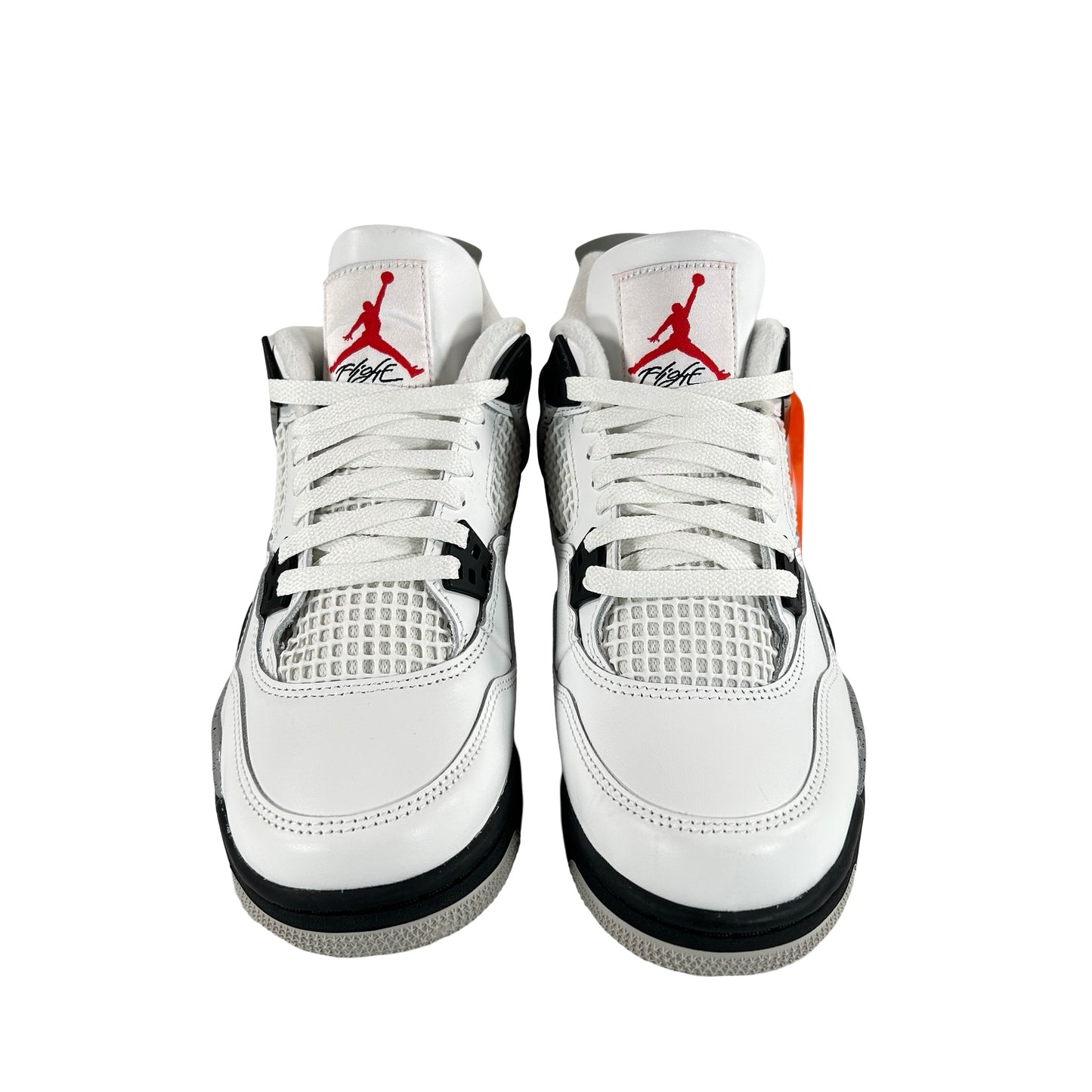 IB4171 100 Jordan 4 Retro White Cement (2025) (GS) [CONDITONAL] - 7 Y (Glue Stain)
