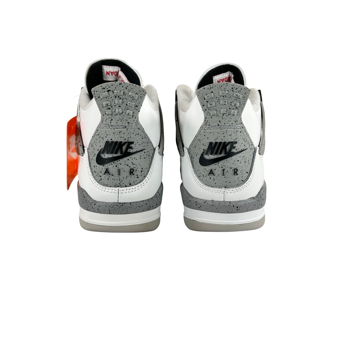 IB4171 100 Jordan 4 Retro White Cement (2025) (GS) [CONDITONAL] - 7 Y (Glue Stain)
