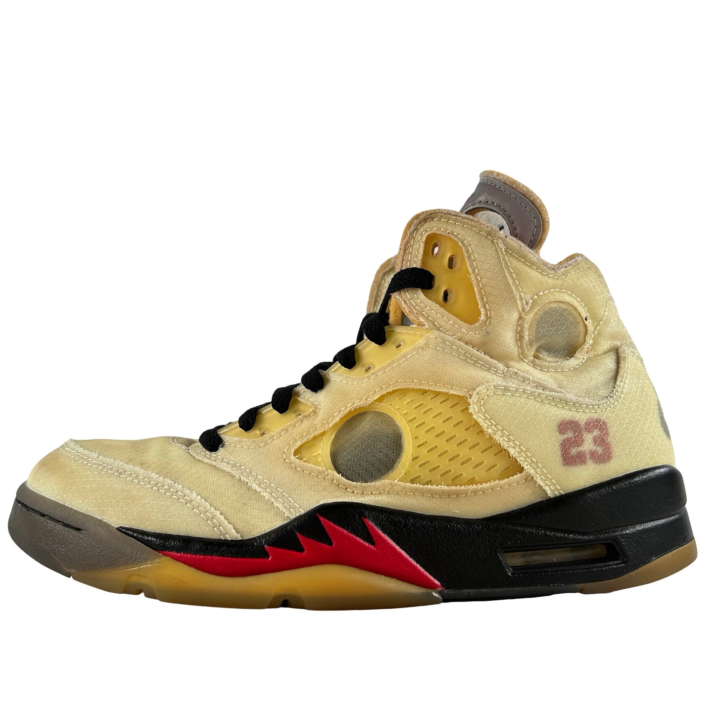 DH8565 100 Jordan 5 Off-White Sail [USED] - 8 M (Used2)