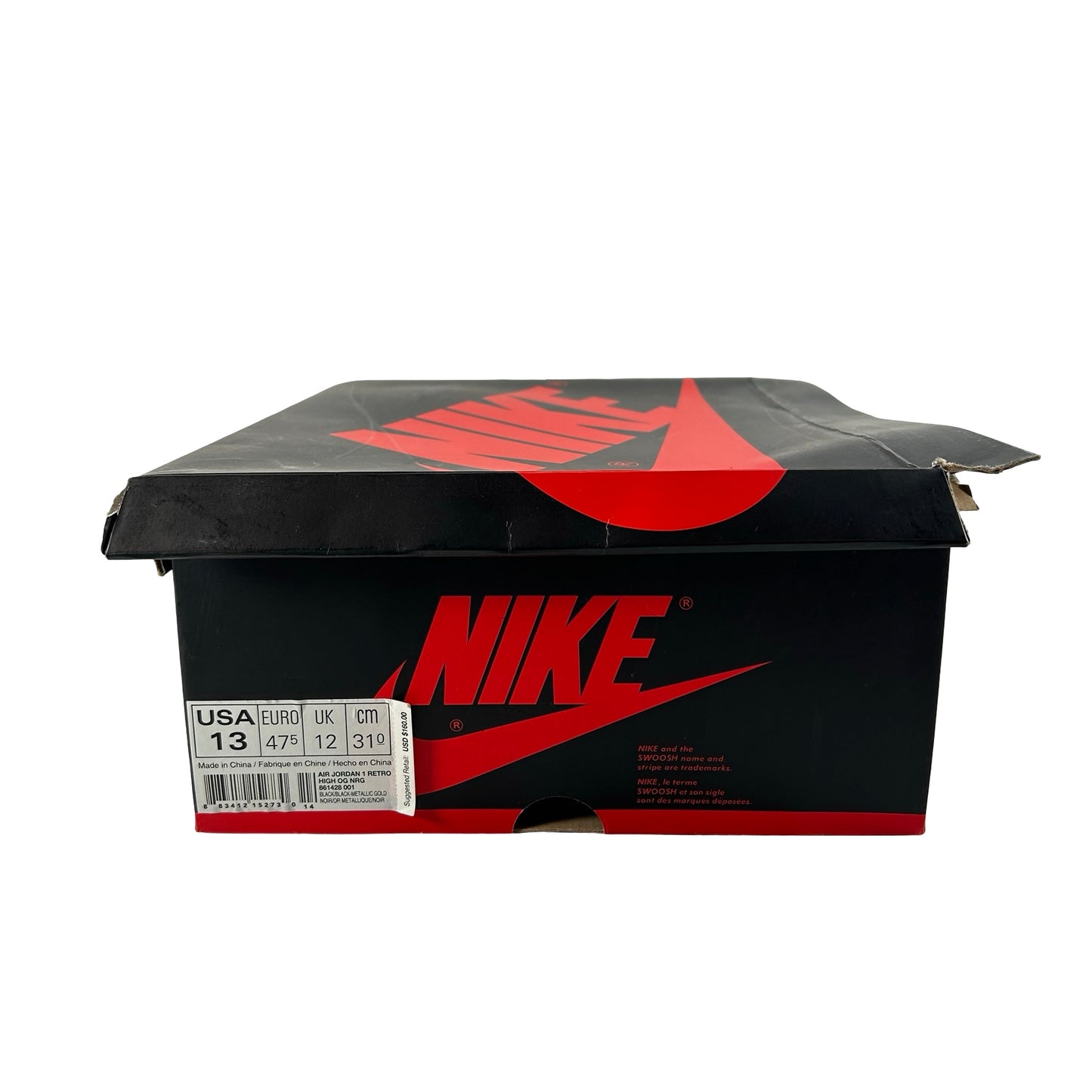 861428 001 Jordan 1 Retro High Gold Top 3 [USED] - 13 M (Used)