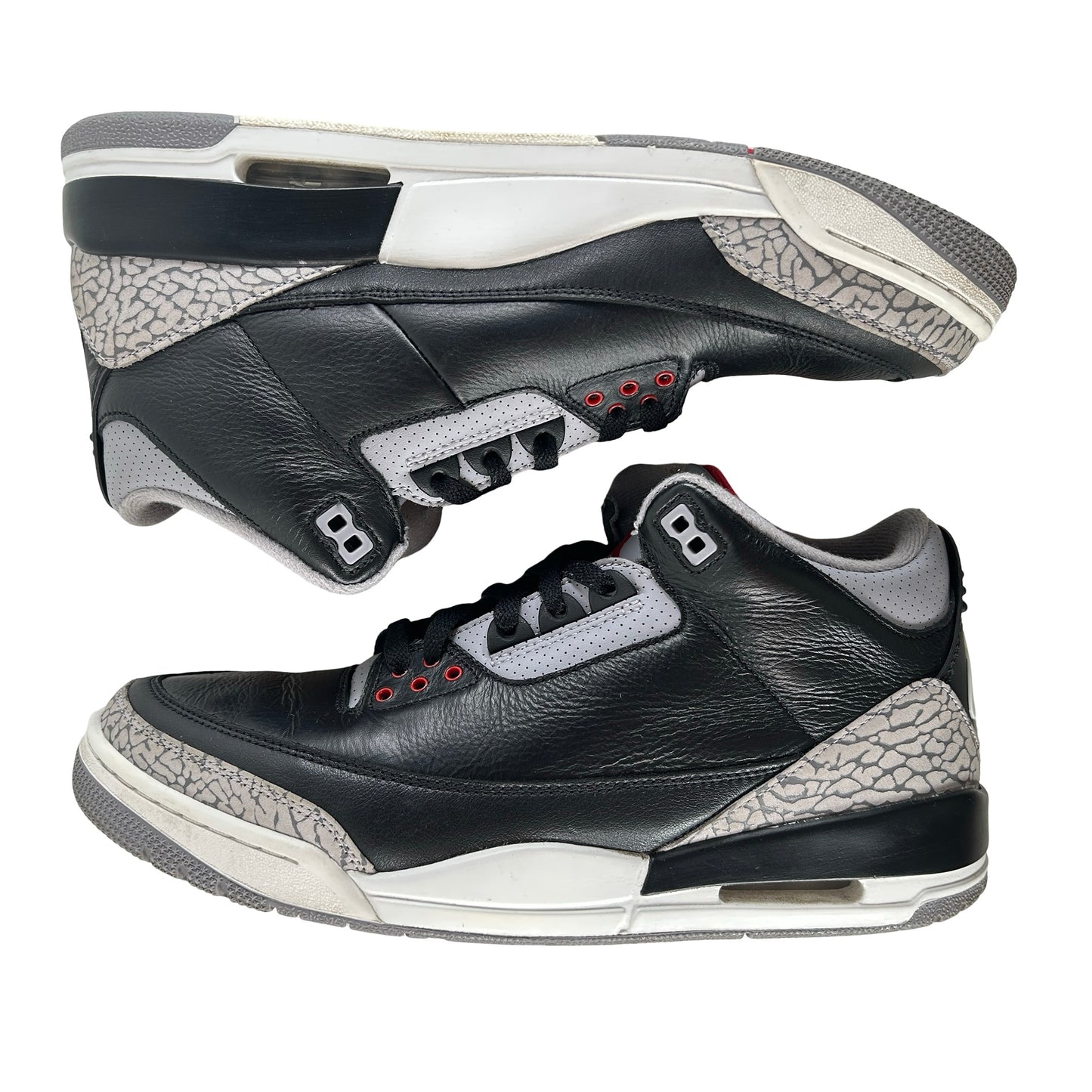 DN3707 010 Jordan 3 Retro Black Cement Reimagined (2024) [USED] - 11.5 M (Used10)