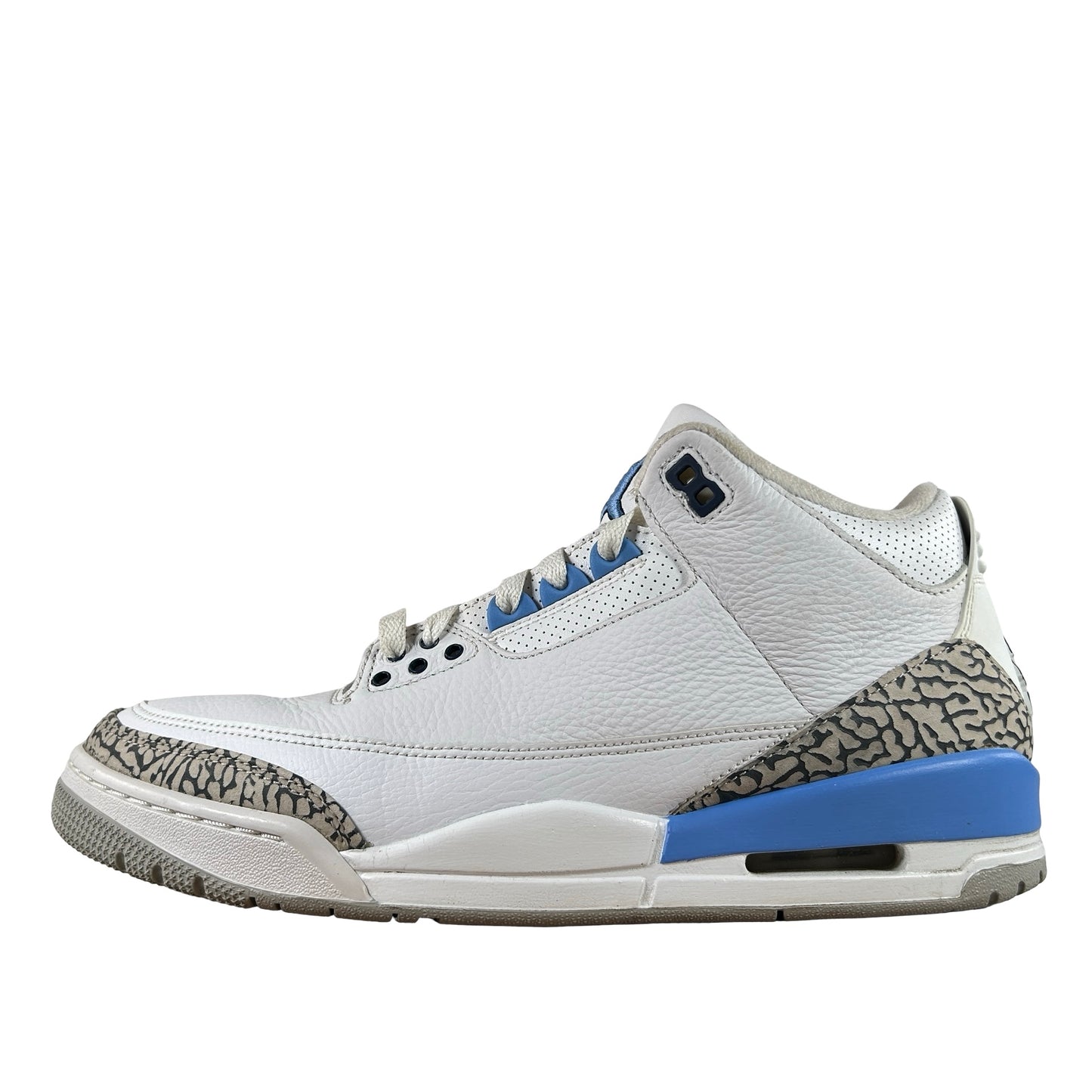 CT8532 104 Jordan 3 Retro UNC (2020) [USED] - 11 M (Used5) (No Box5)