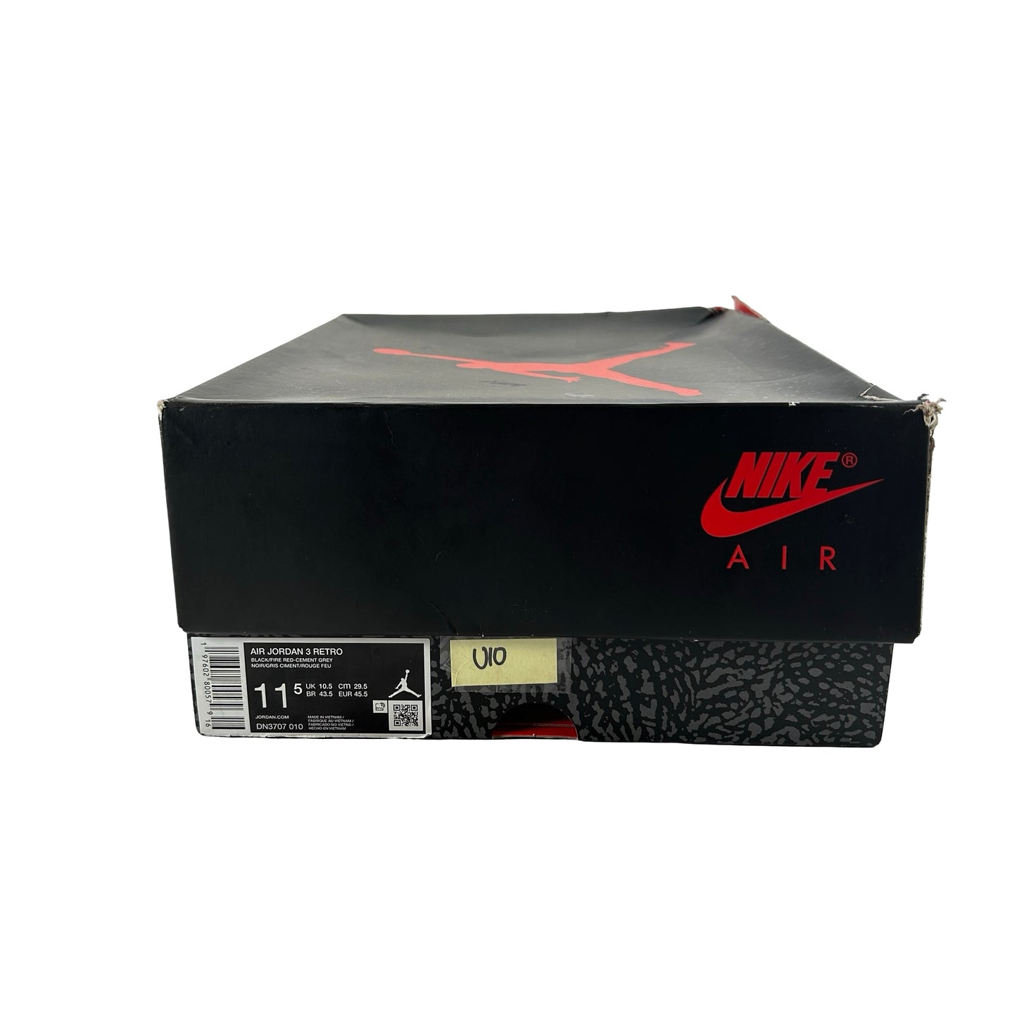DN3707 010 Jordan 3 Retro Black Cement Reimagined (2024) [USED] - 11.5 M (Used10)