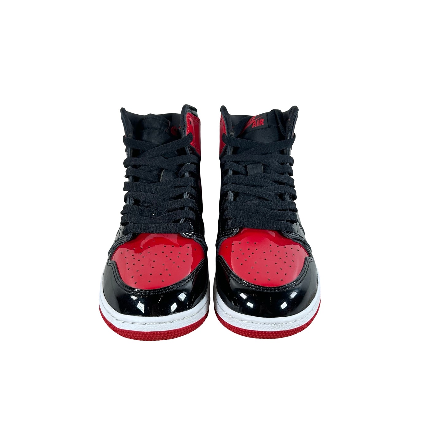 575441 063 Jordan 1 Retro High OG Patent Bred (GS) [USED] - 6 Y (Used2) (Replace Box2)