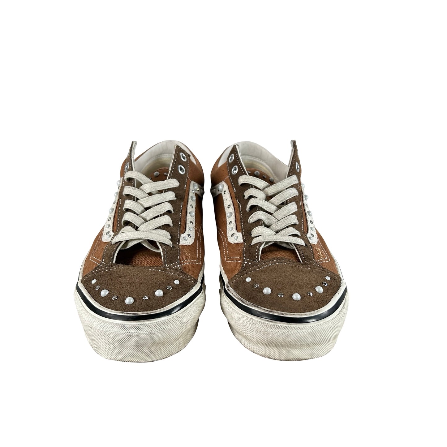 VN000E8VFST Vans LX Old Skool 36 Pearlized Pack Vintage Cocoa Brown [USED] - 13 M (Used)