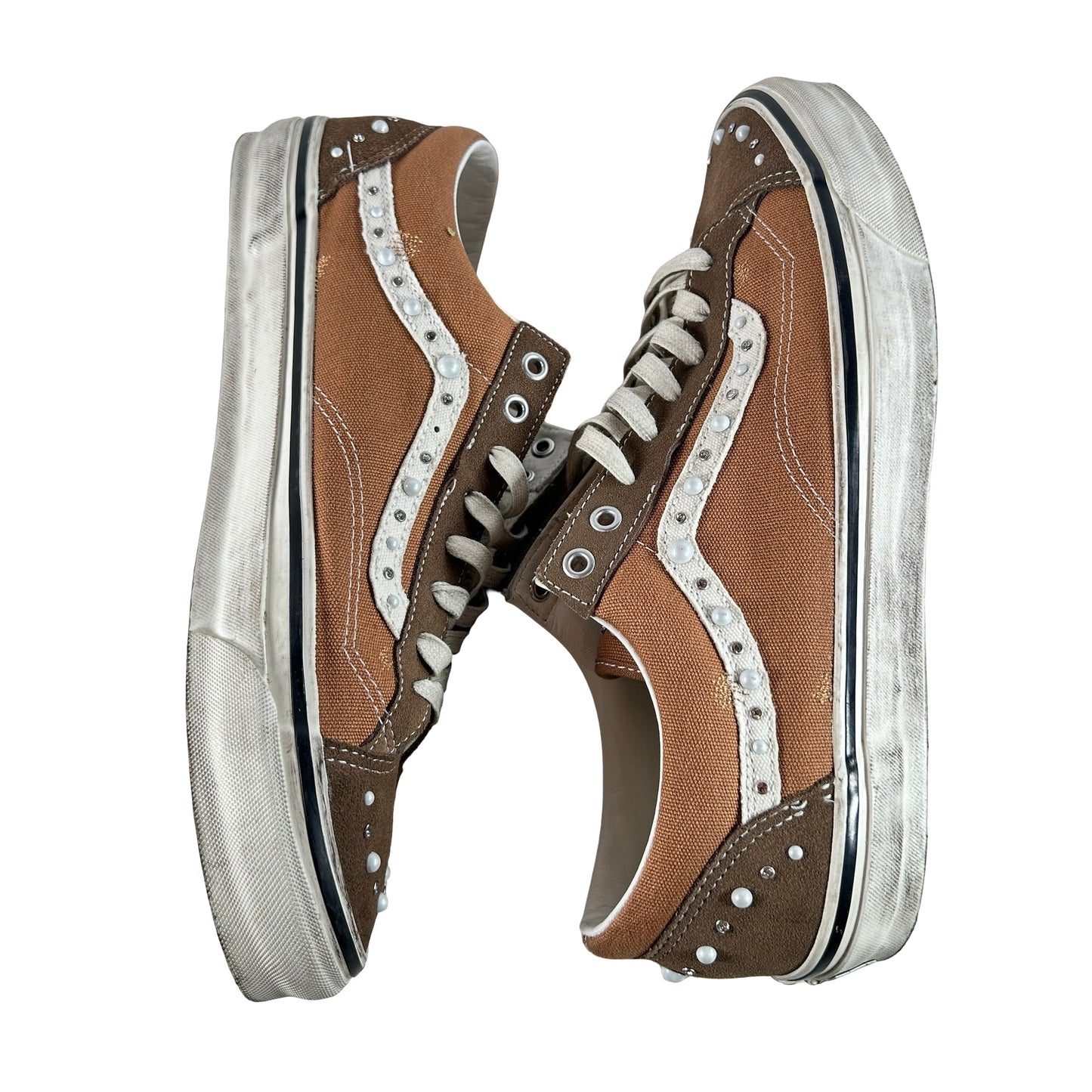 VN000E8VFST Vans LX Old Skool 36 Pearlized Pack Vintage Cocoa Brown [USED] - 13 M (Used)