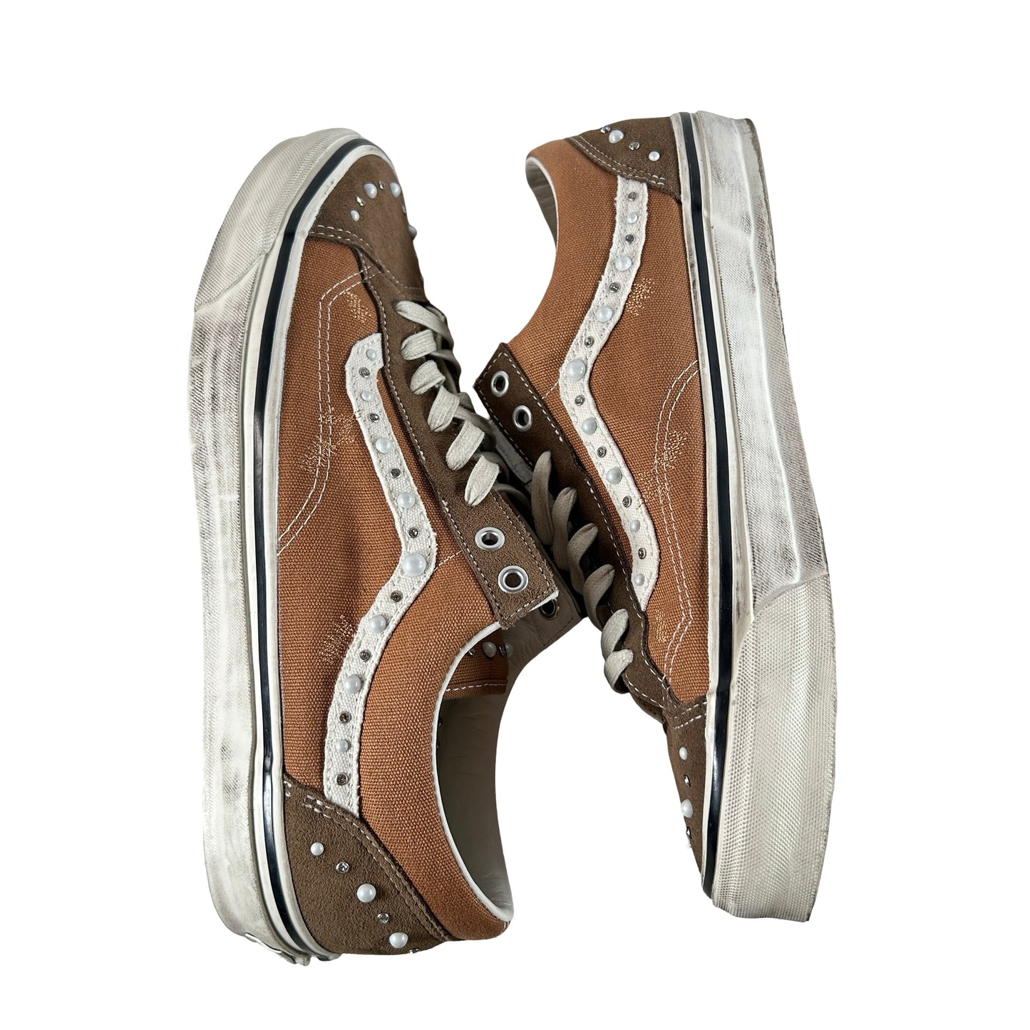 VN000E8VFST Vans LX Old Skool 36 Pearlized Pack Vintage Cocoa Brown [USED] - 13 M (Used)