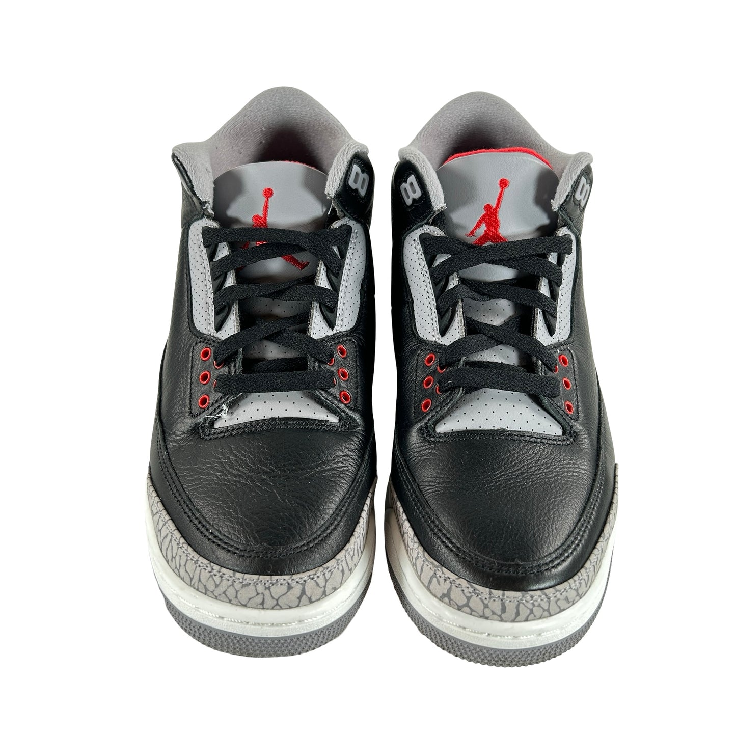 DN3707 010 Jordan 3 Retro Black Cement Reimagined (2024) [USED] - 9.5 M (Used) (No Box)
