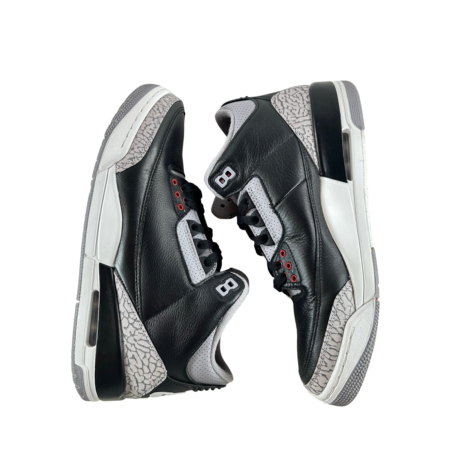 DN3707 010 Jordan 3 Retro Black Cement Reimagined (2024) [USED] - 9.5 M (Used) (No Box)