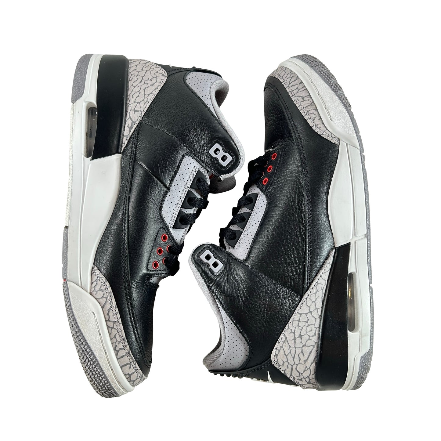 DN3707 010 Jordan 3 Retro Black Cement Reimagined (2024) [USED] - 9.5 M (Used) (No Box)
