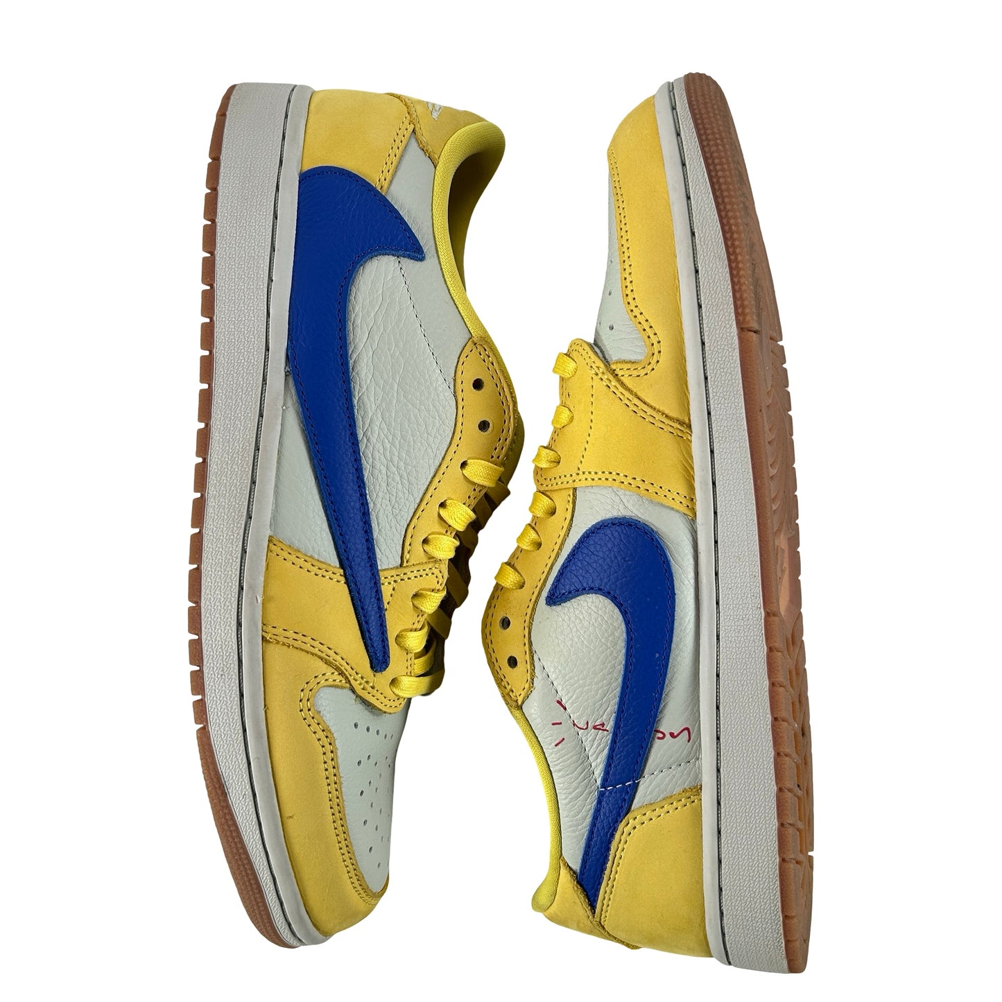 DZ4137 700 Jordan 1 Retro Low OG SP Travis Scott Canary (Women's) [USED] - 11.5 W (Used2)