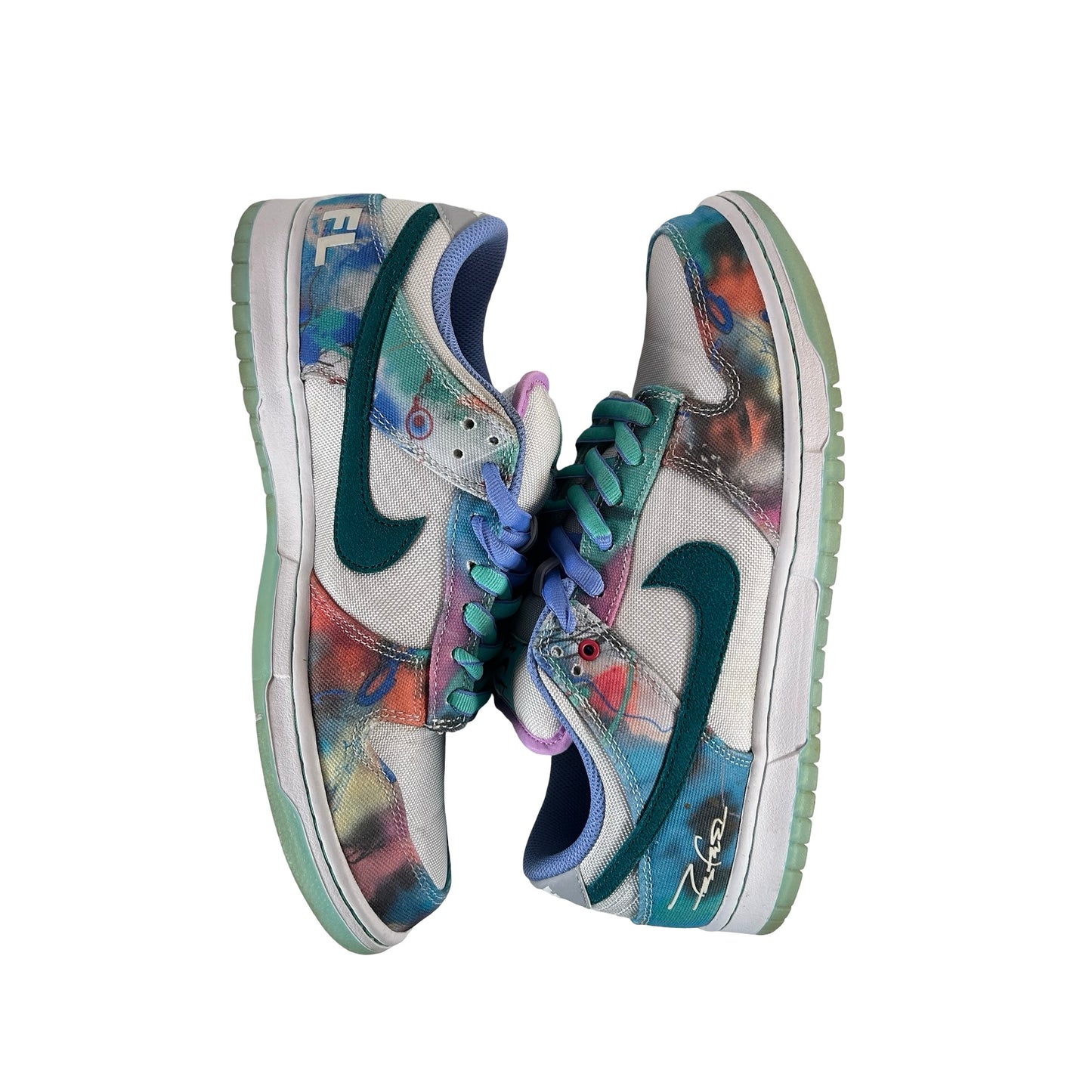HF6061 400 Nike SB Dunk Low Futura Laboratories Bleached Aqua [USED] - 10.5 M (Used4)