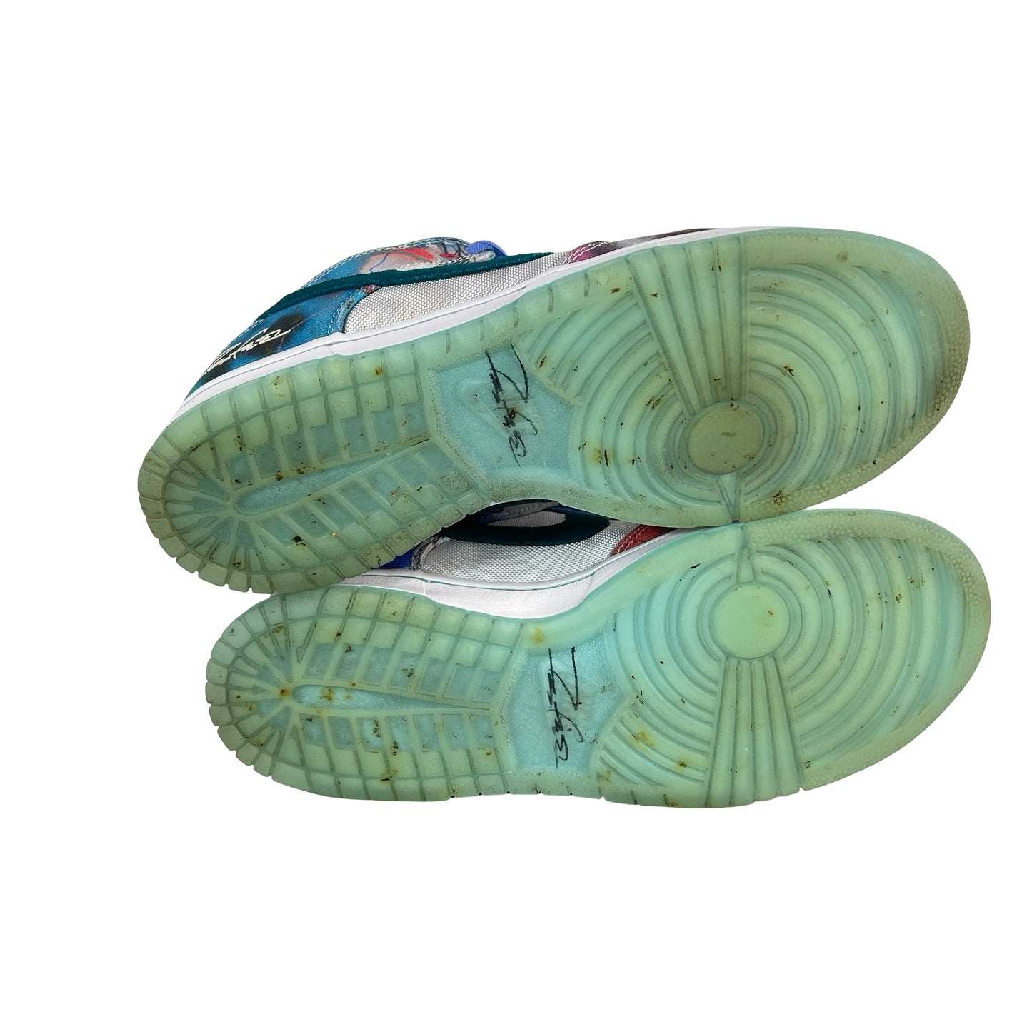 HF6061 400 Nike SB Dunk Low Futura Laboratories Bleached Aqua [USED] - 10.5 M (Used4)