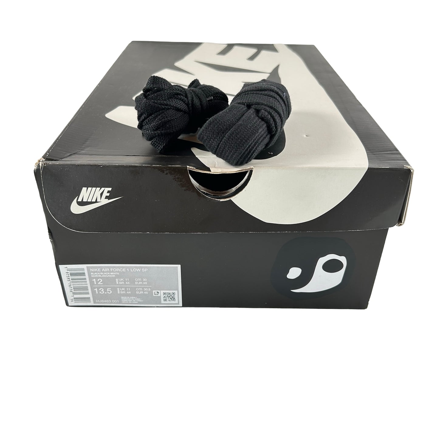 HJ8463 001 Nike Air Force 1 Low Cactus Plant Flea Market Black (2024) [USED] - 12 M (Used)