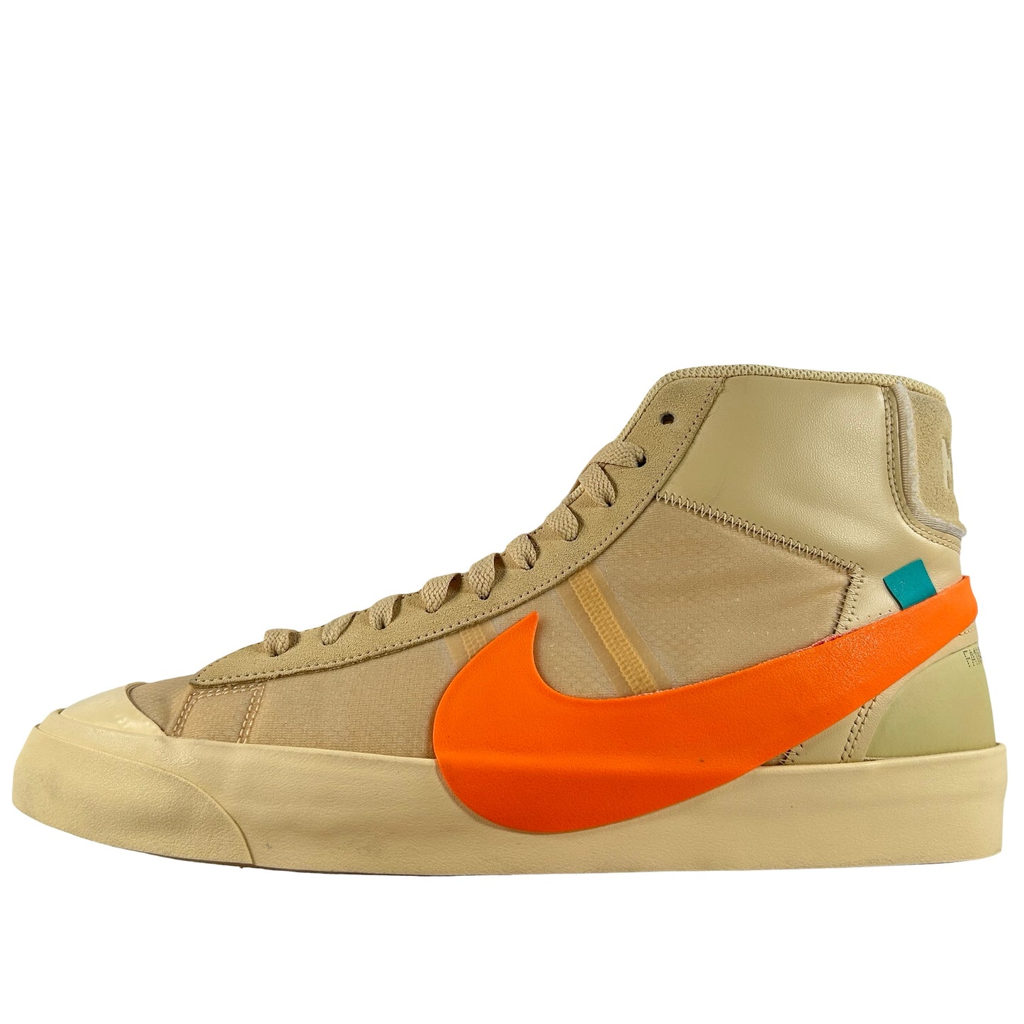 AA3832 700 Nike Blazer Off-White Orange [USED] - 13 M (Used)