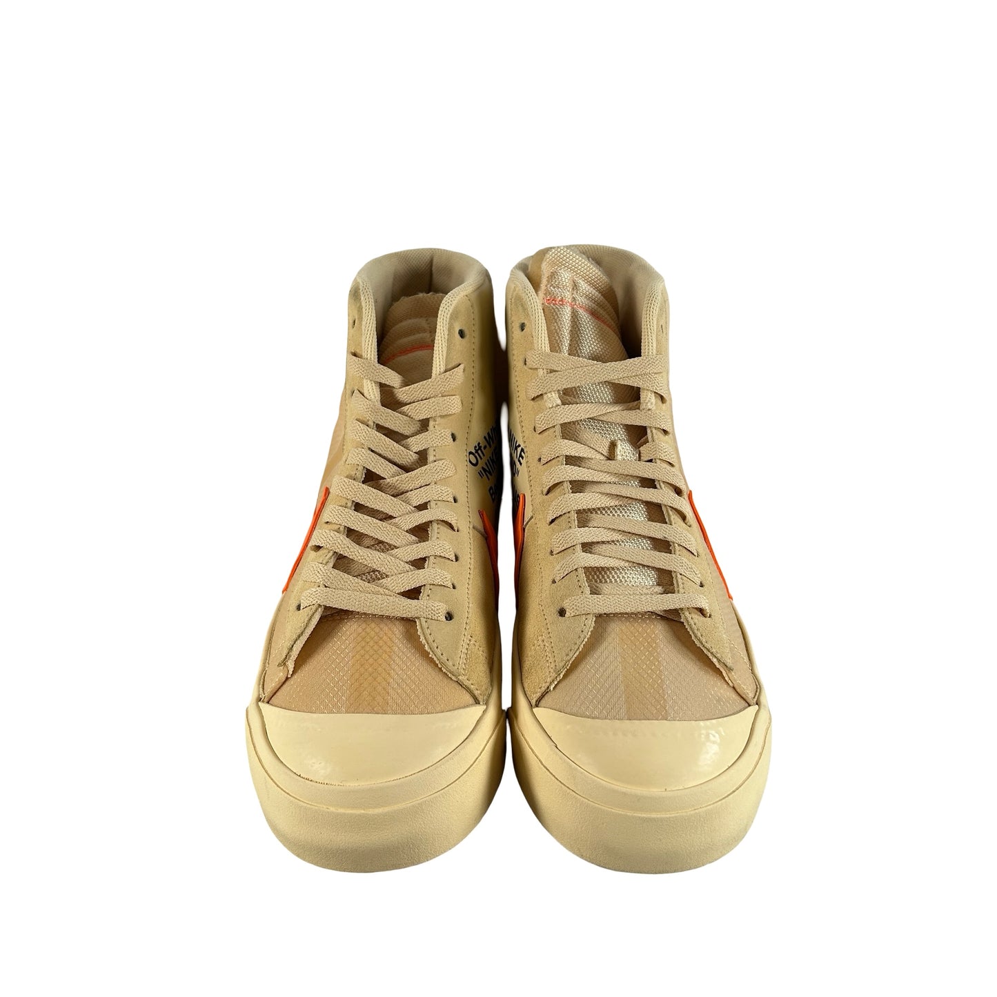 AA3832 700 Nike Blazer Off-White Orange [USED] - 13 M (Used)