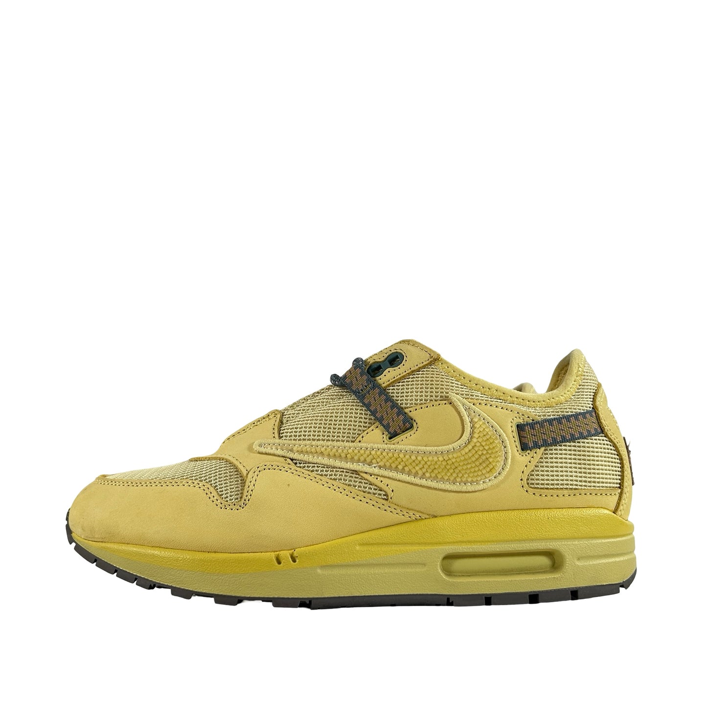 DO9392 700 Nike Air Max 1 Travis Scott Cactus Jack Saturn Gold [USED] - 8.5 M (Used) (Replace Box)