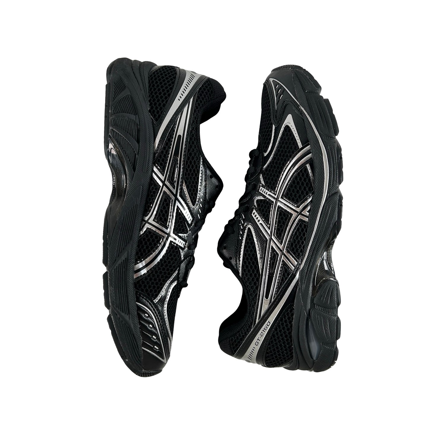 1203A275 001 ASICS GT-2160 Black Pure Silver [USED] - 9.5 M (Used)