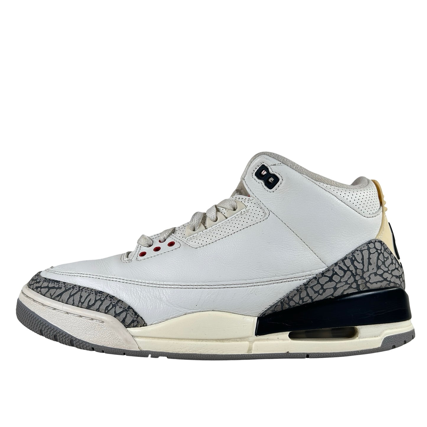 DN3707 100 Jordan 3 Retro White Cement Reimagined [USED] - 12 M (Used4) (No Box4)