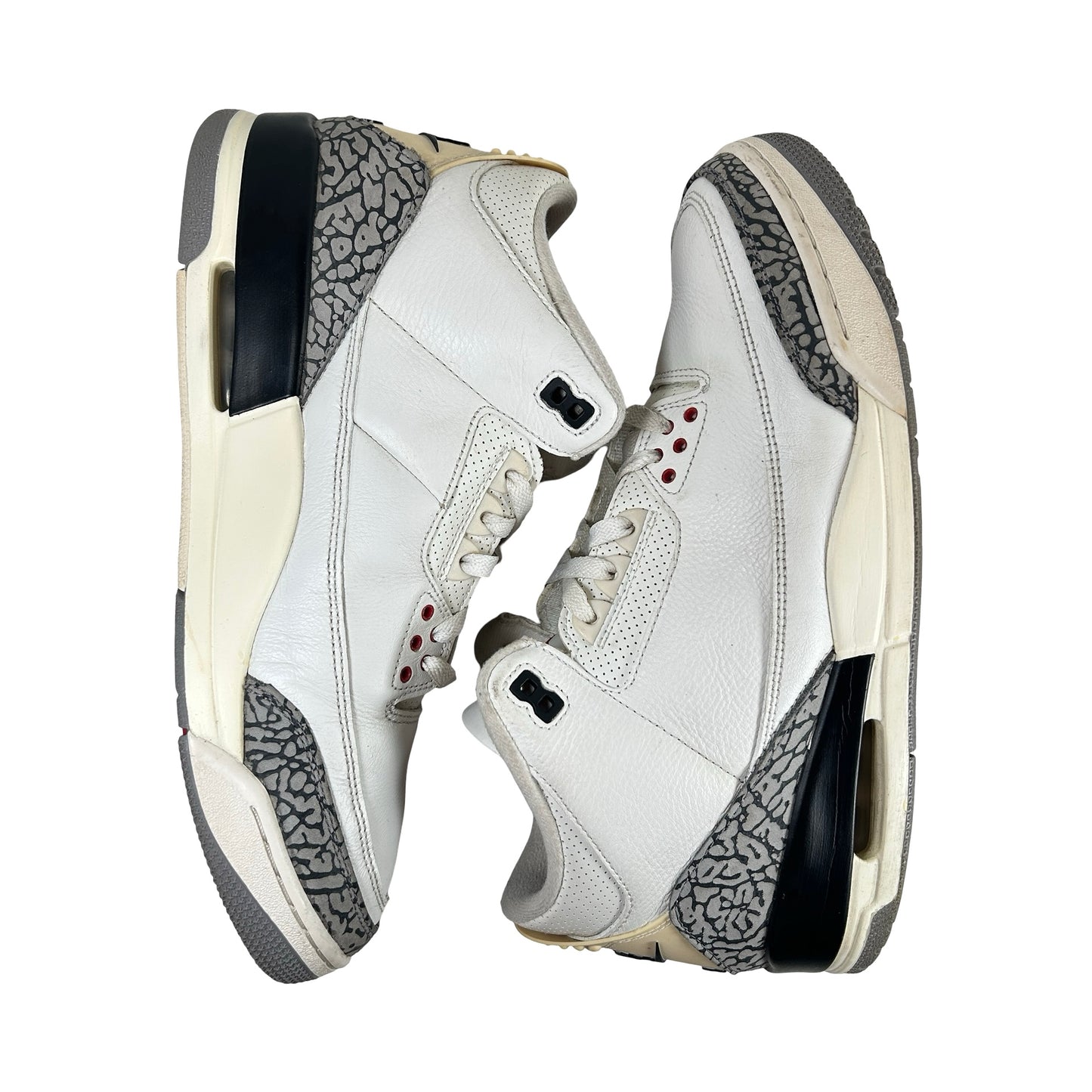 DN3707 100 Jordan 3 Retro White Cement Reimagined [USED] - 12 M (Used4) (No Box4)