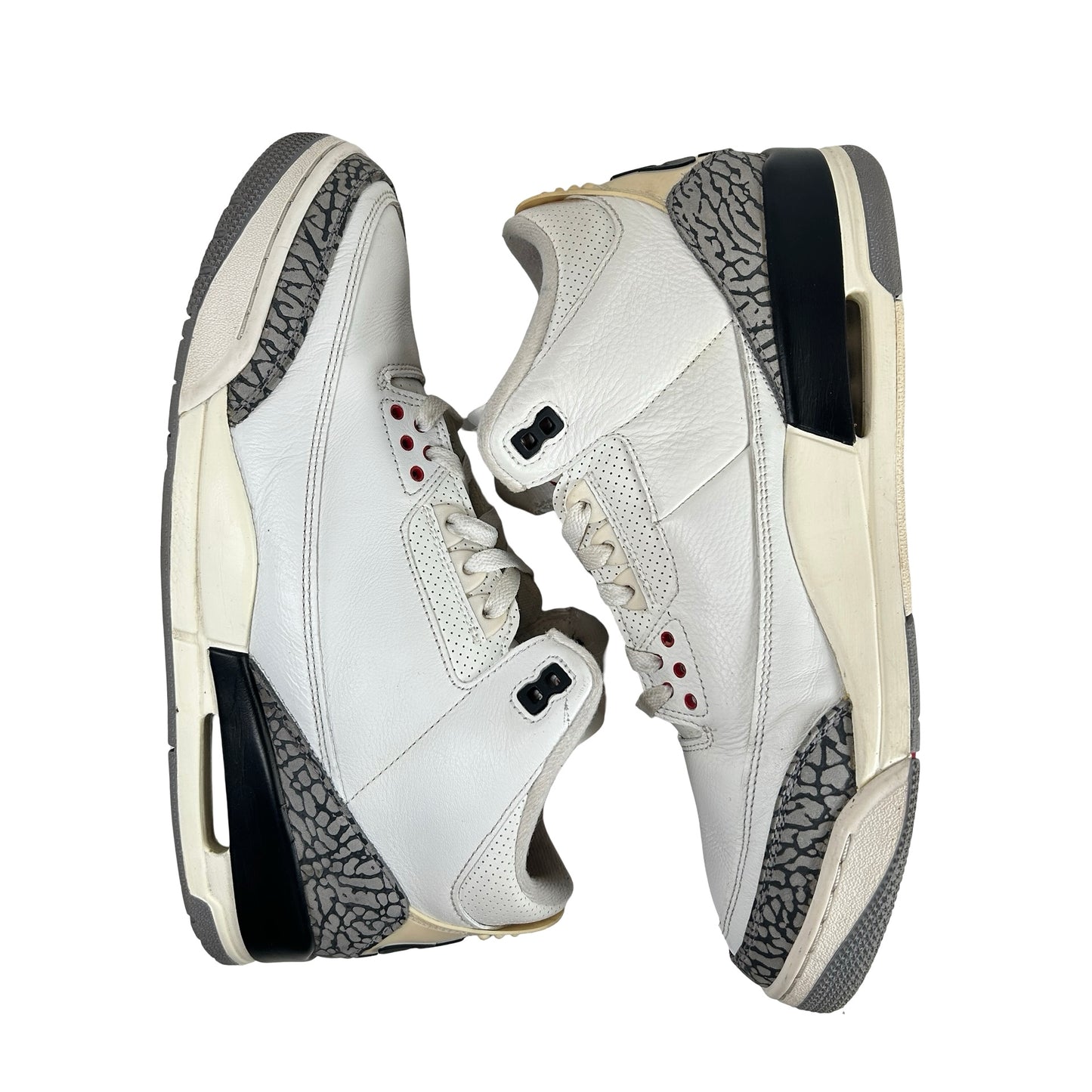 DN3707 100 Jordan 3 Retro White Cement Reimagined [USED] - 12 M (Used4) (No Box4)