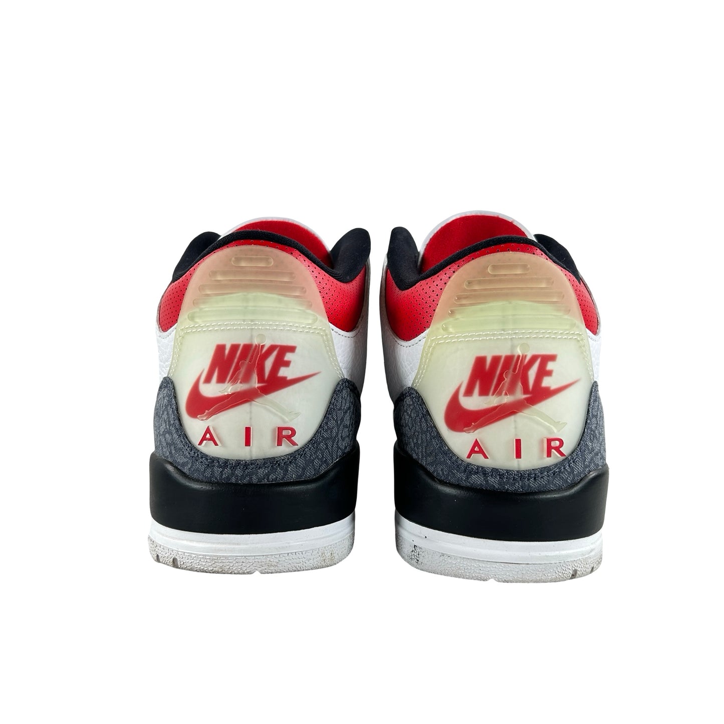 CZ6431 100 Jordan 3 Retro SE Fire Red Denim (2020) [USED] - 13 M (Used3)