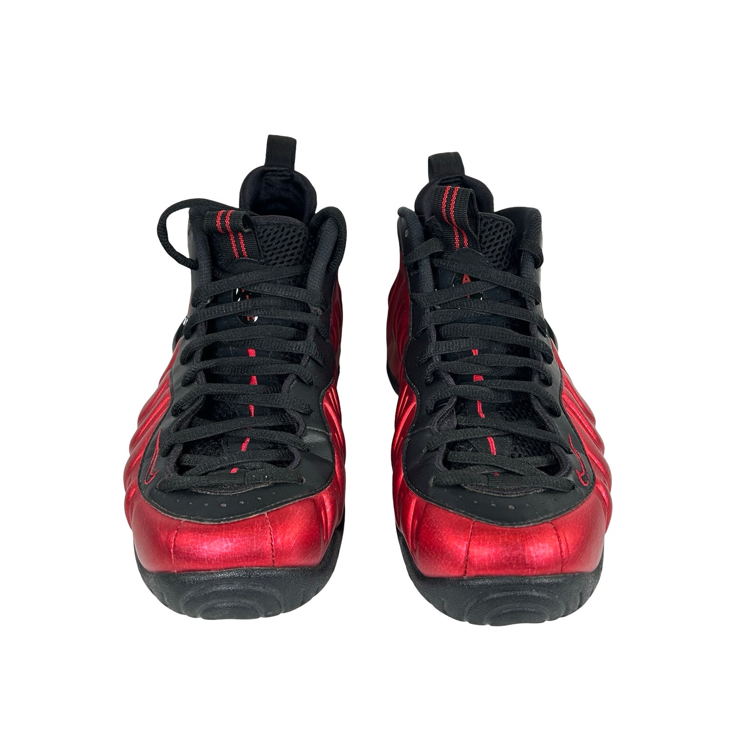 624041 604 Nike Air Foamposite Pro University Red [USED] - 9 M (Used) (No Box)