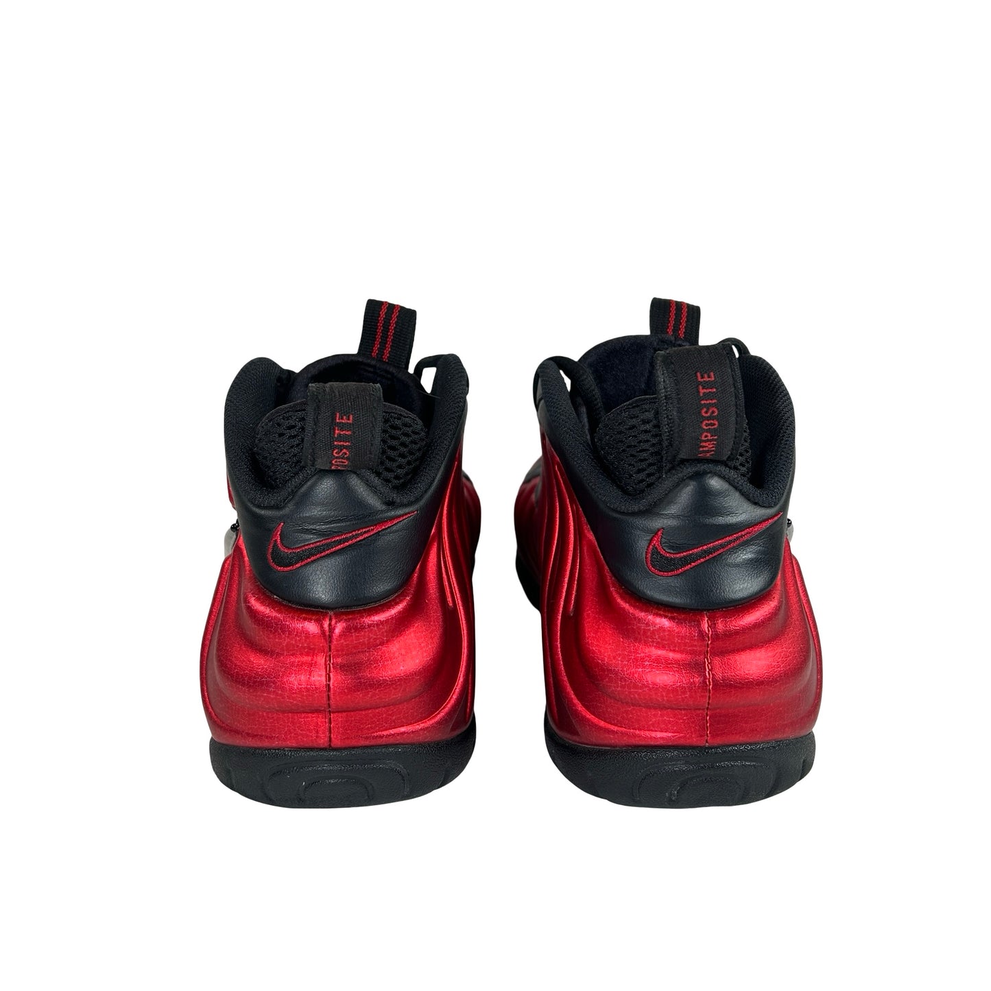 624041 604 Nike Air Foamposite Pro University Red [USED] - 9 M (Used) (No Box)
