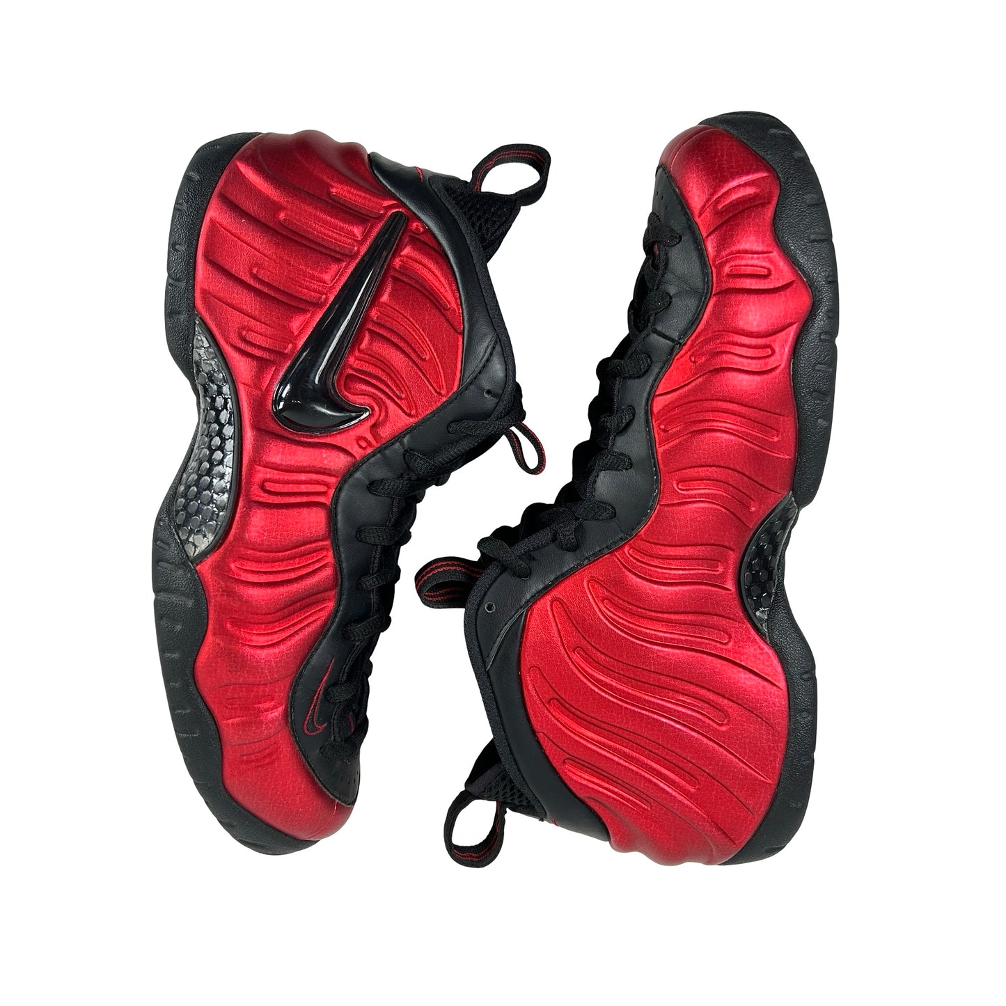 624041 604 Nike Air Foamposite Pro University Red [USED] - 9 M (Used) (No Box)