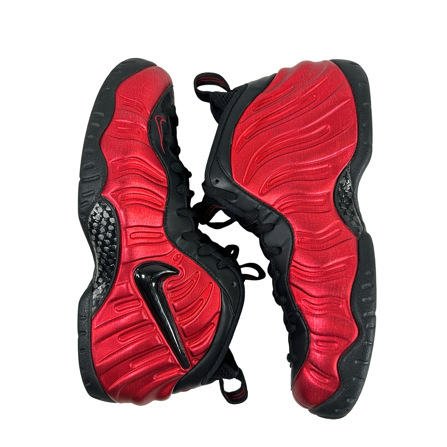 624041 604 Nike Air Foamposite Pro University Red [USED] - 9 M (Used) (No Box)