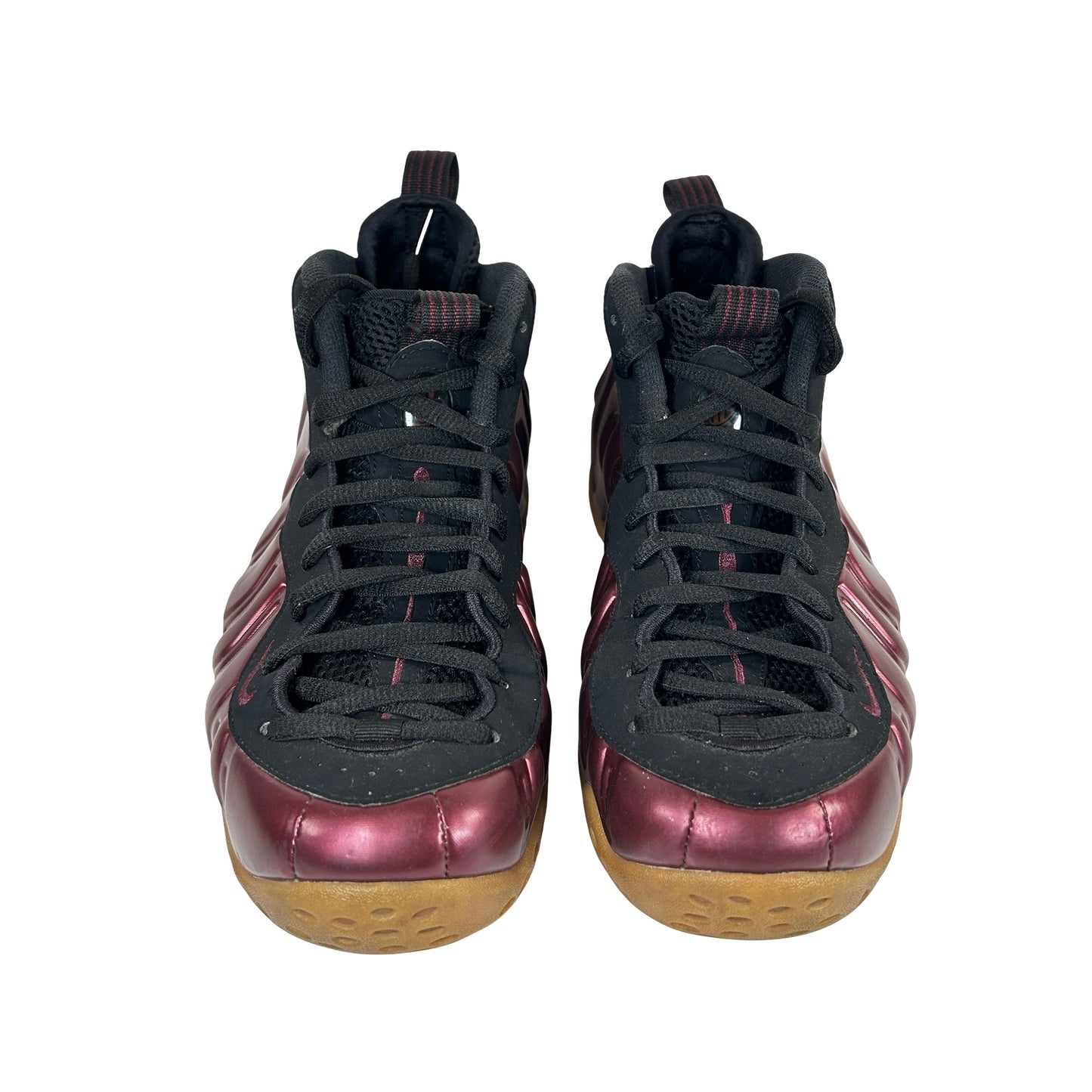 314996 601 Nike Air Foamposite One Maroon [USED] - 9 M (Used) (No Box)
