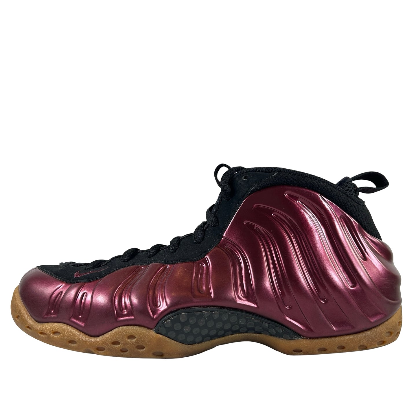 314996 601 Nike Air Foamposite One Maroon [USED] - 9 M (Used) (No Box)