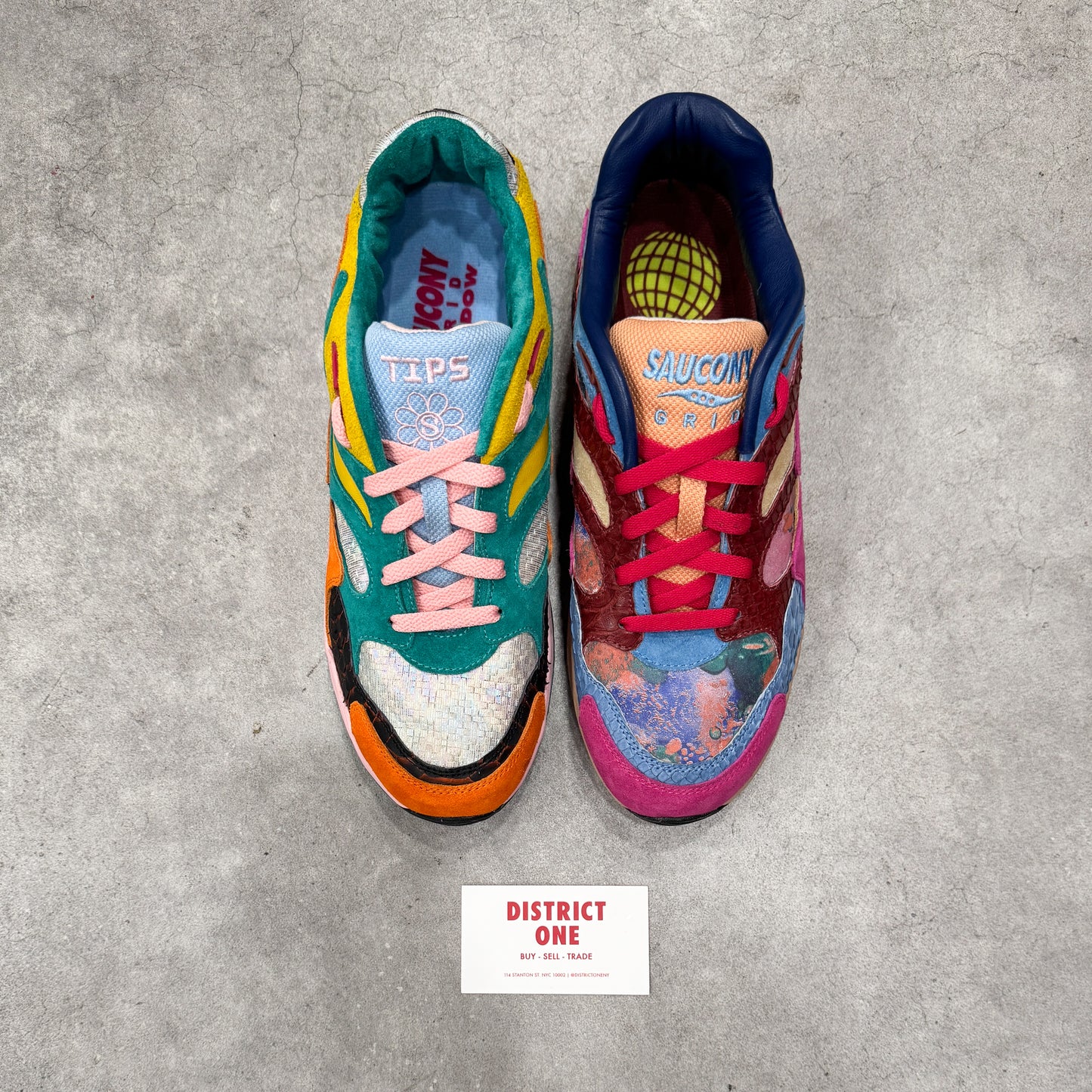 Jae Tips X Saucony Grid Shadow 2 Sample