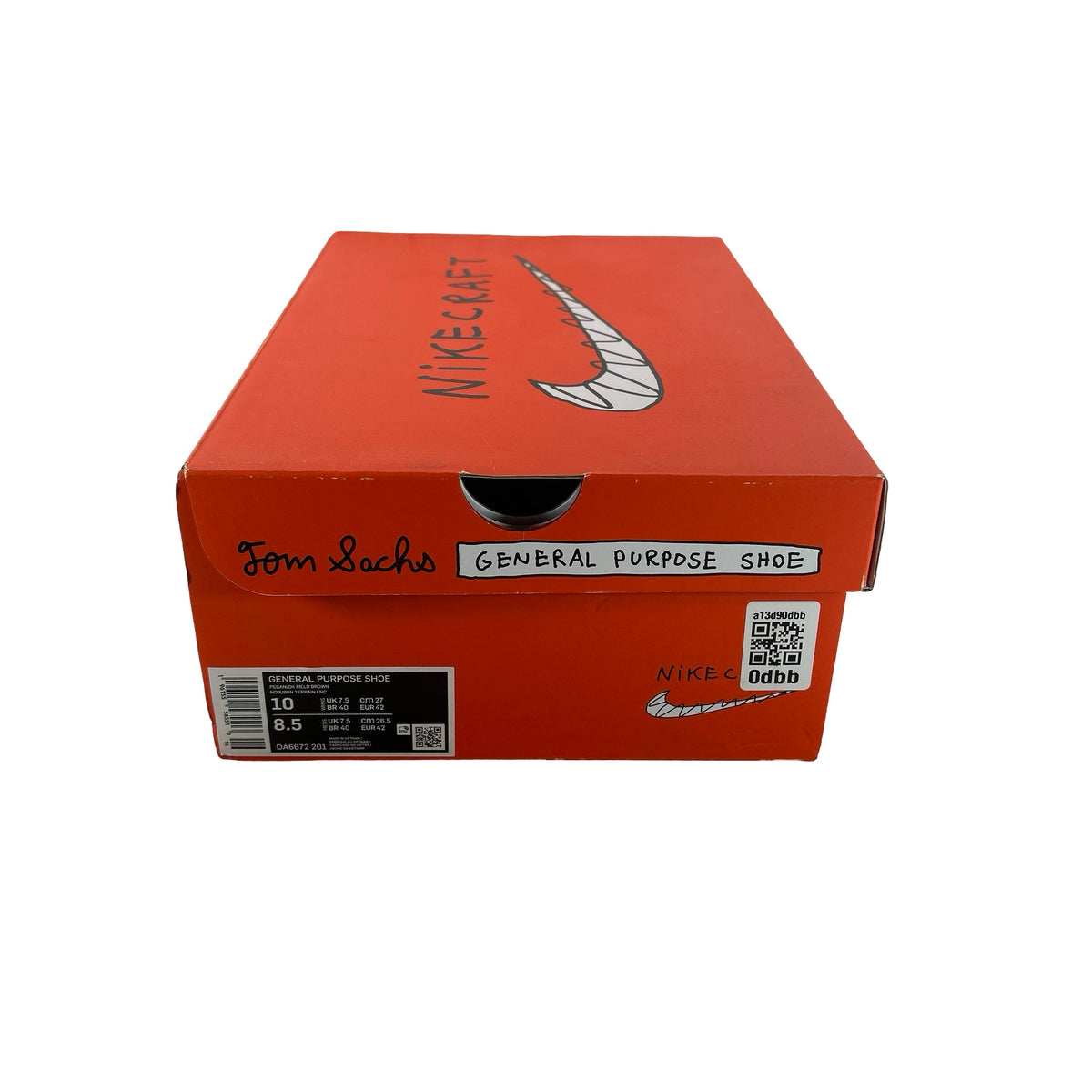 DA6672 201 NikeCraft General Purpose Shoe Tom Sachs Field Brown [USED] - 10 W (Used)
