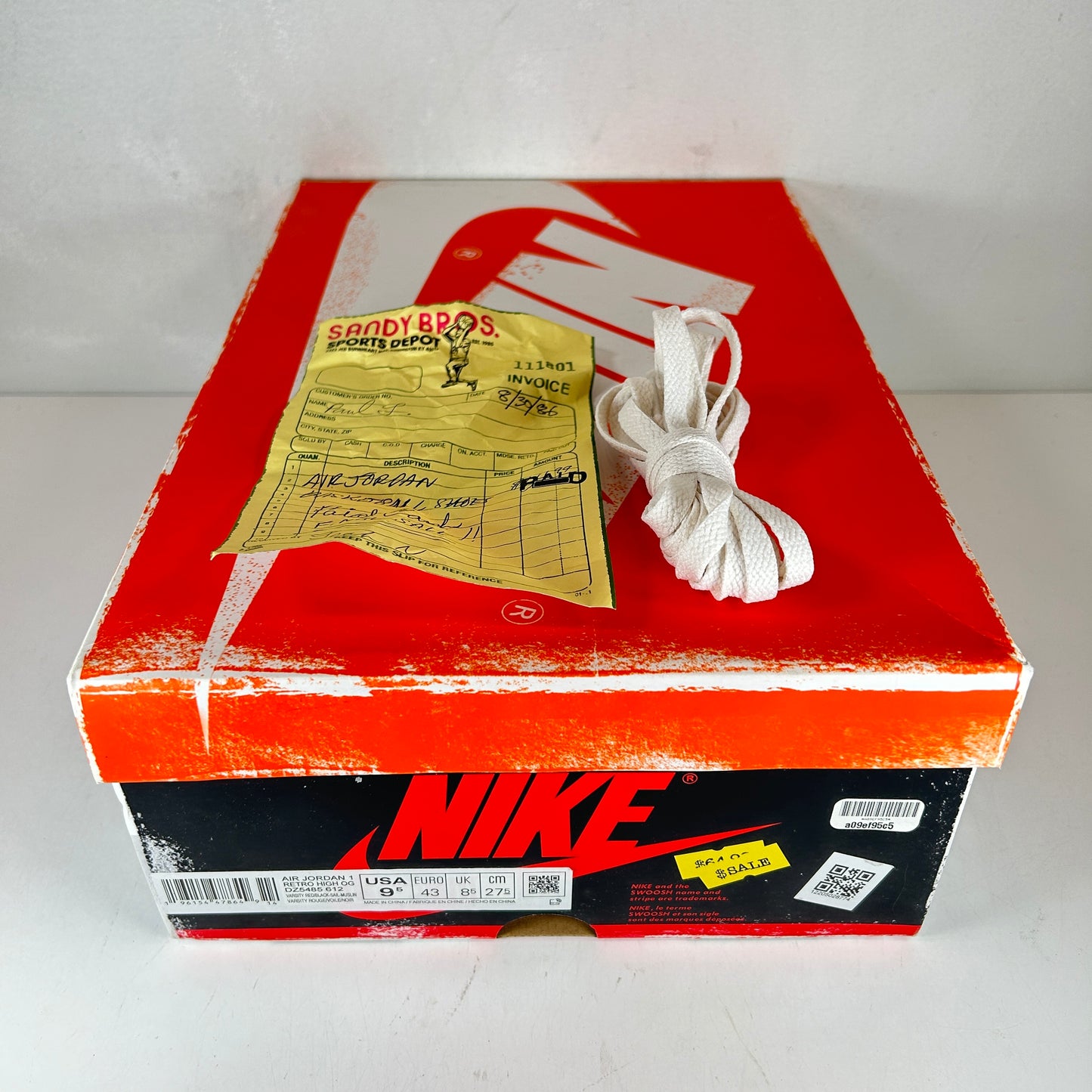 DZ5485 612 Jordan 1 Retro High OG Chicago Lost And Found [USED] - 9.5 M (Used)