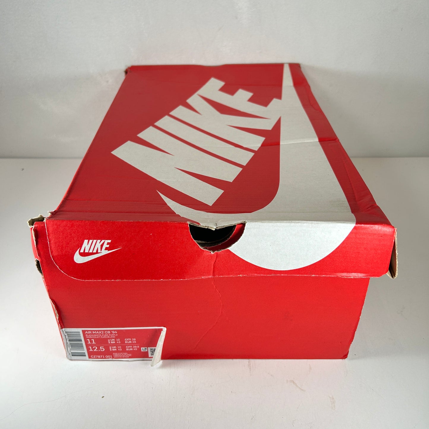 CZ7871 001 Nike Air Max 2 CB 94 Negro Blanco Púrpura (2020)