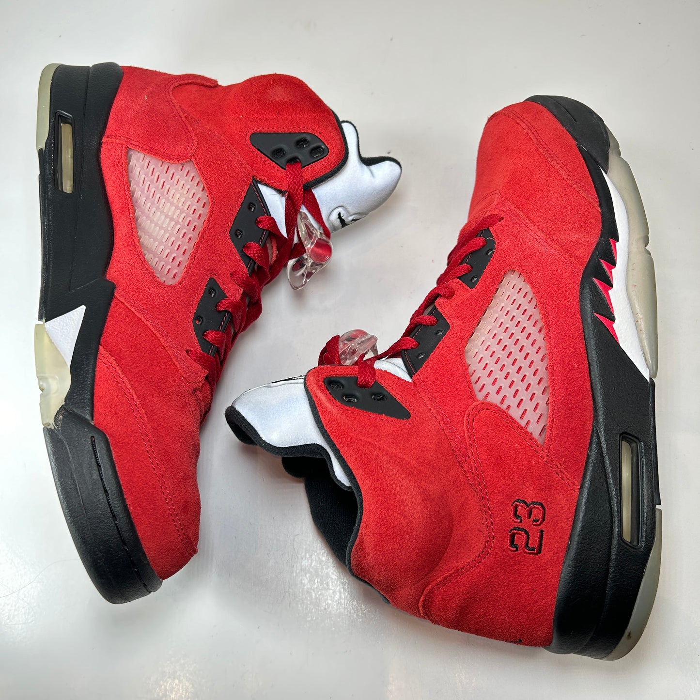 DD0587 600 Jordan 5 Raging Bull Red (2021) [USED] - 11 M (Used)