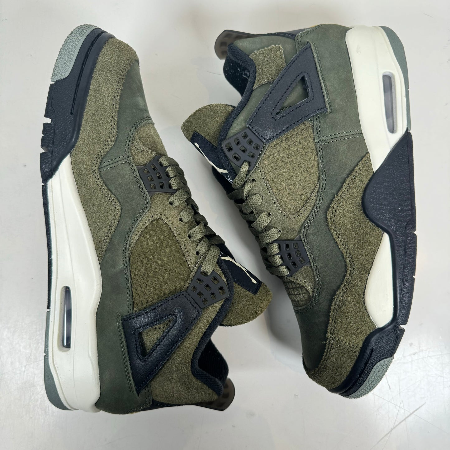 FB9927 200 Air Jordan 4 Craft Medio Oliva