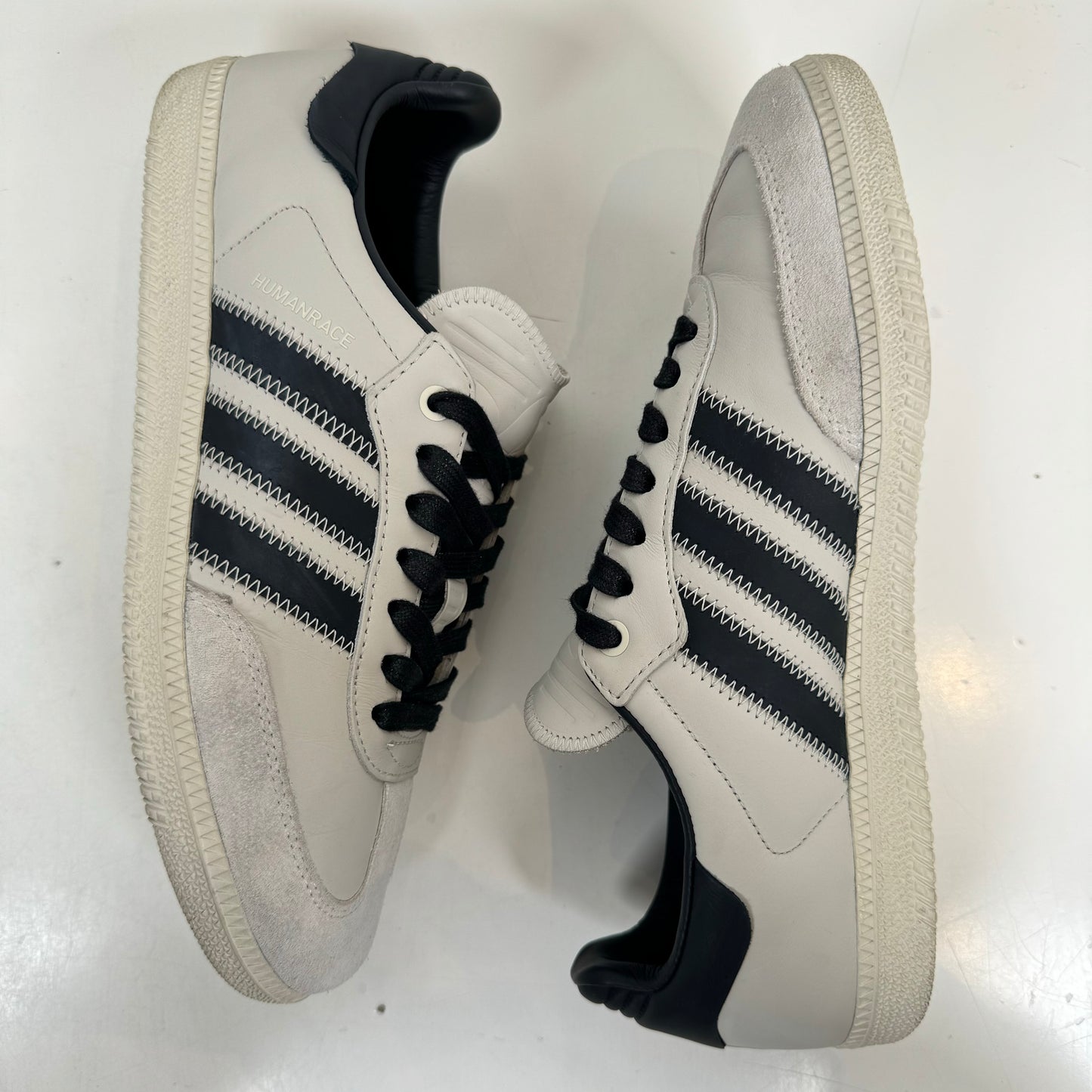 ID9065 adidas Samba Humanrace Core Black [USED] - 9.5 M (Used)